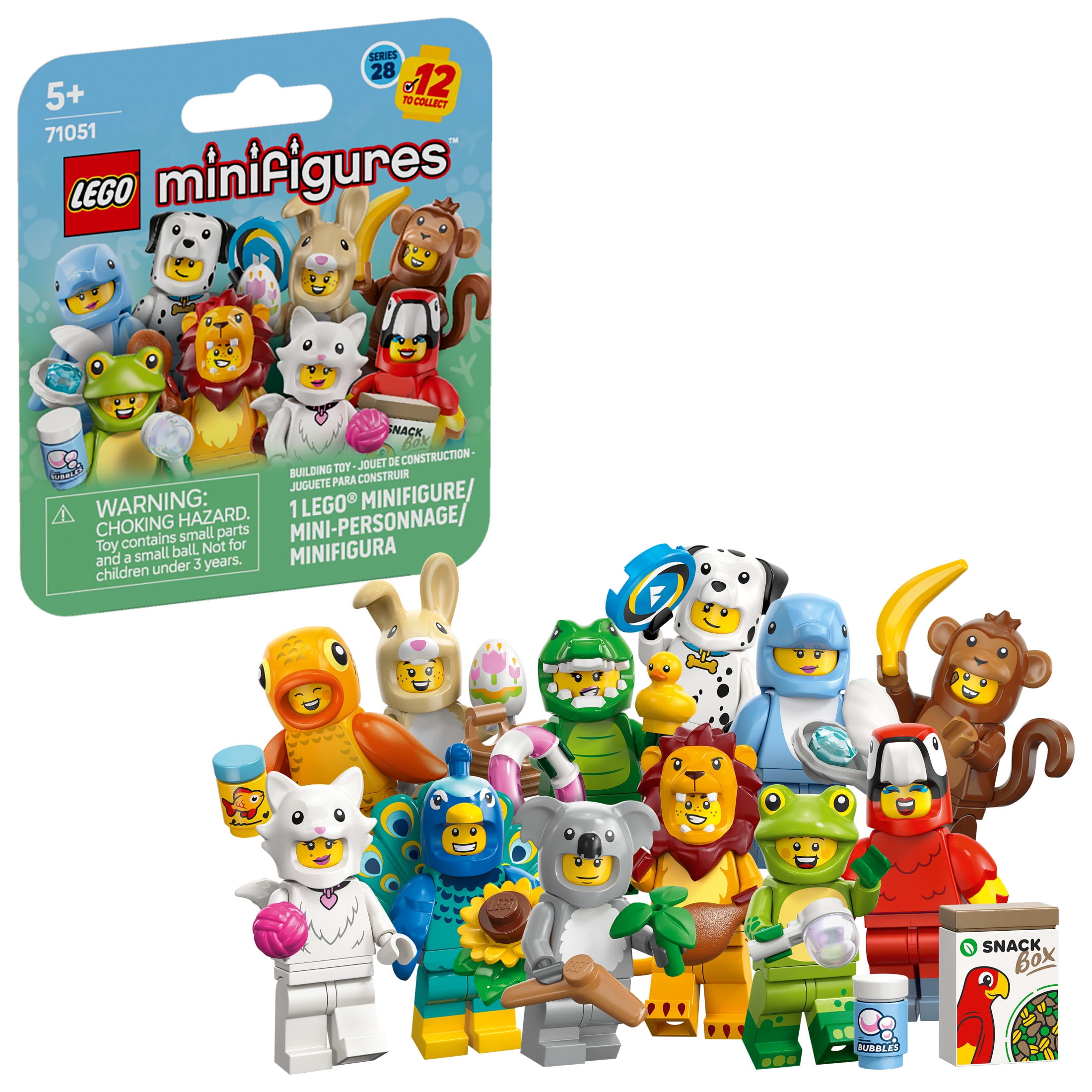 LEGO Minifigures Animal Series 28 Collectible Mystery Character Toy (1 Pack) 0ui2d