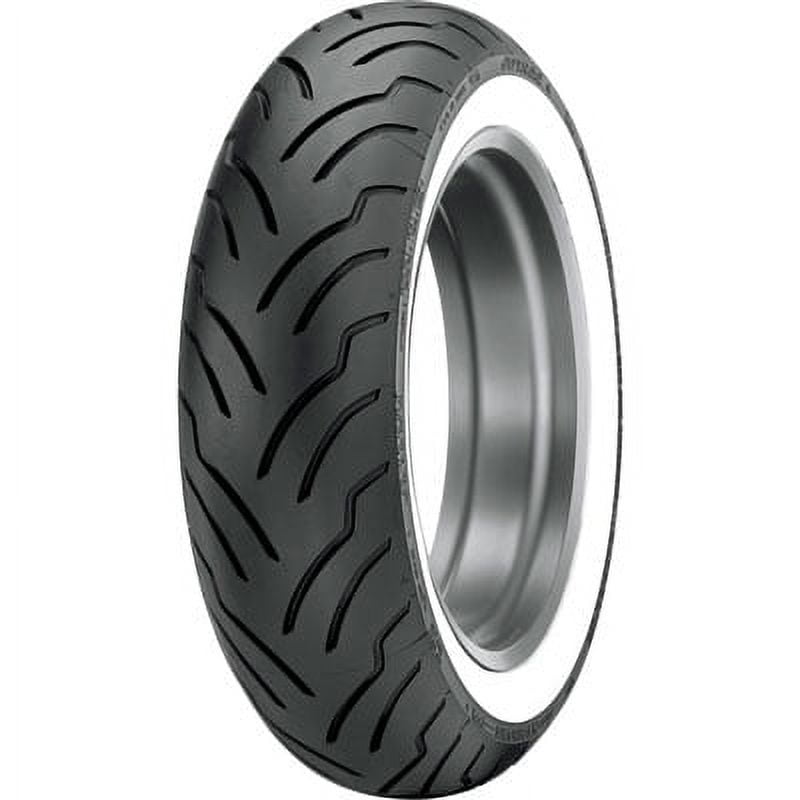 Dunlop American Elite Rear Motorcycle Tire (Wide White Wall, MU85B-16) q731m