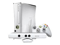 Microsoft Xbox 360 Gaming Console System with Kinect and Wireless Controller (White, 1 Pack) q2jfl