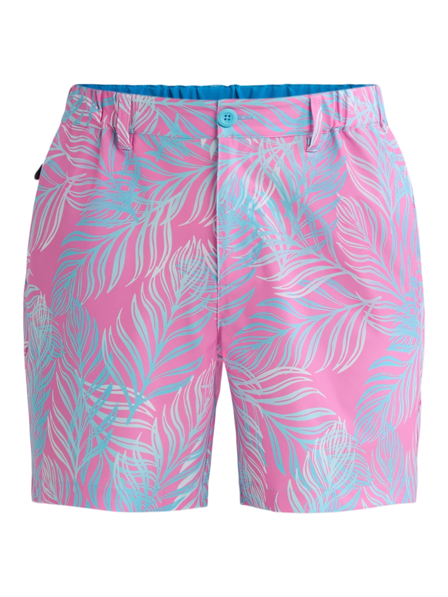 Birdie Bound Men's Novelty Printed Golf Shorts, Performance Stretch Fabric (Pink, XS-5XL) ebqhn