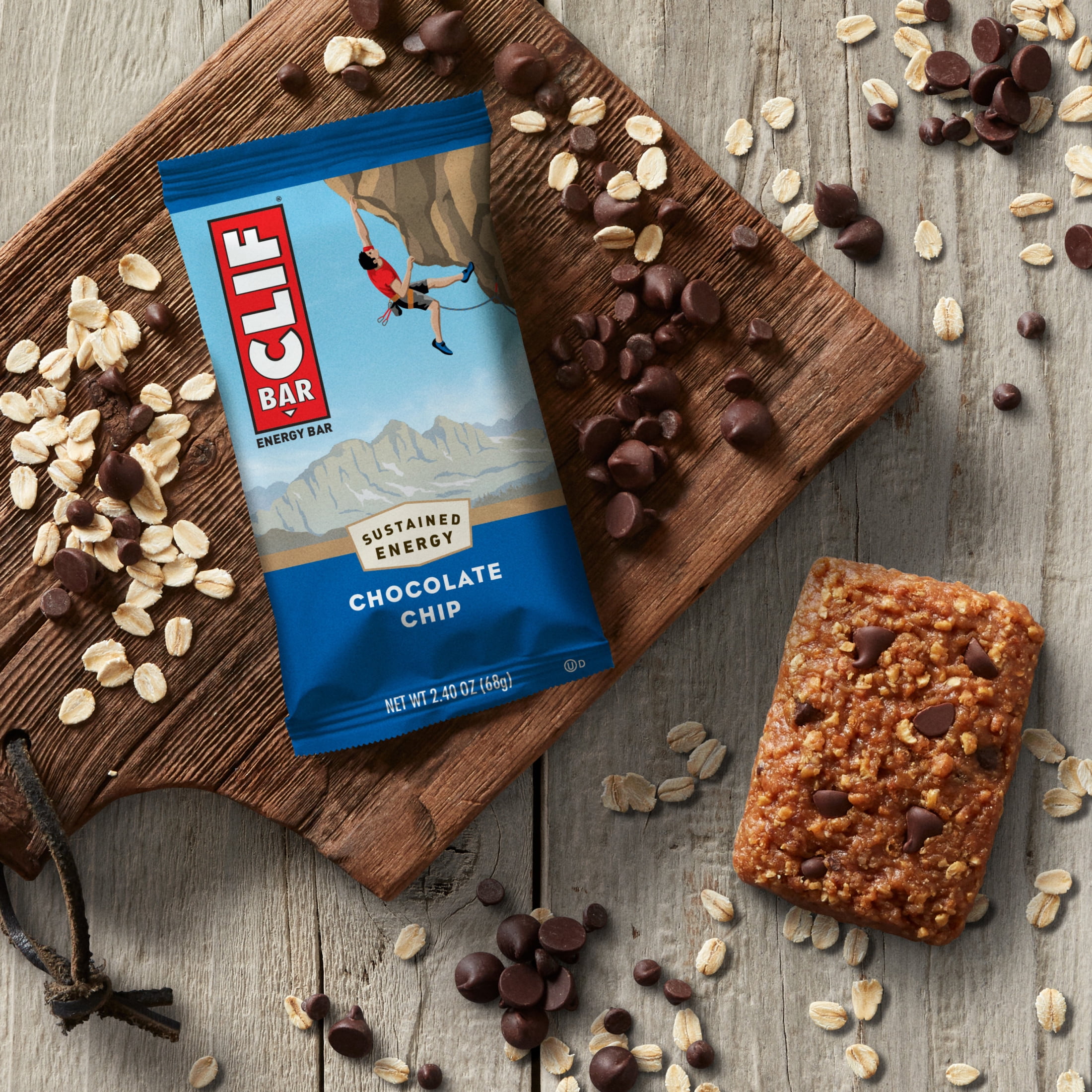 Clif Bar Energy Protein Bars, Chocolate Chip (5 Count, 9.5 oz) 65ebw