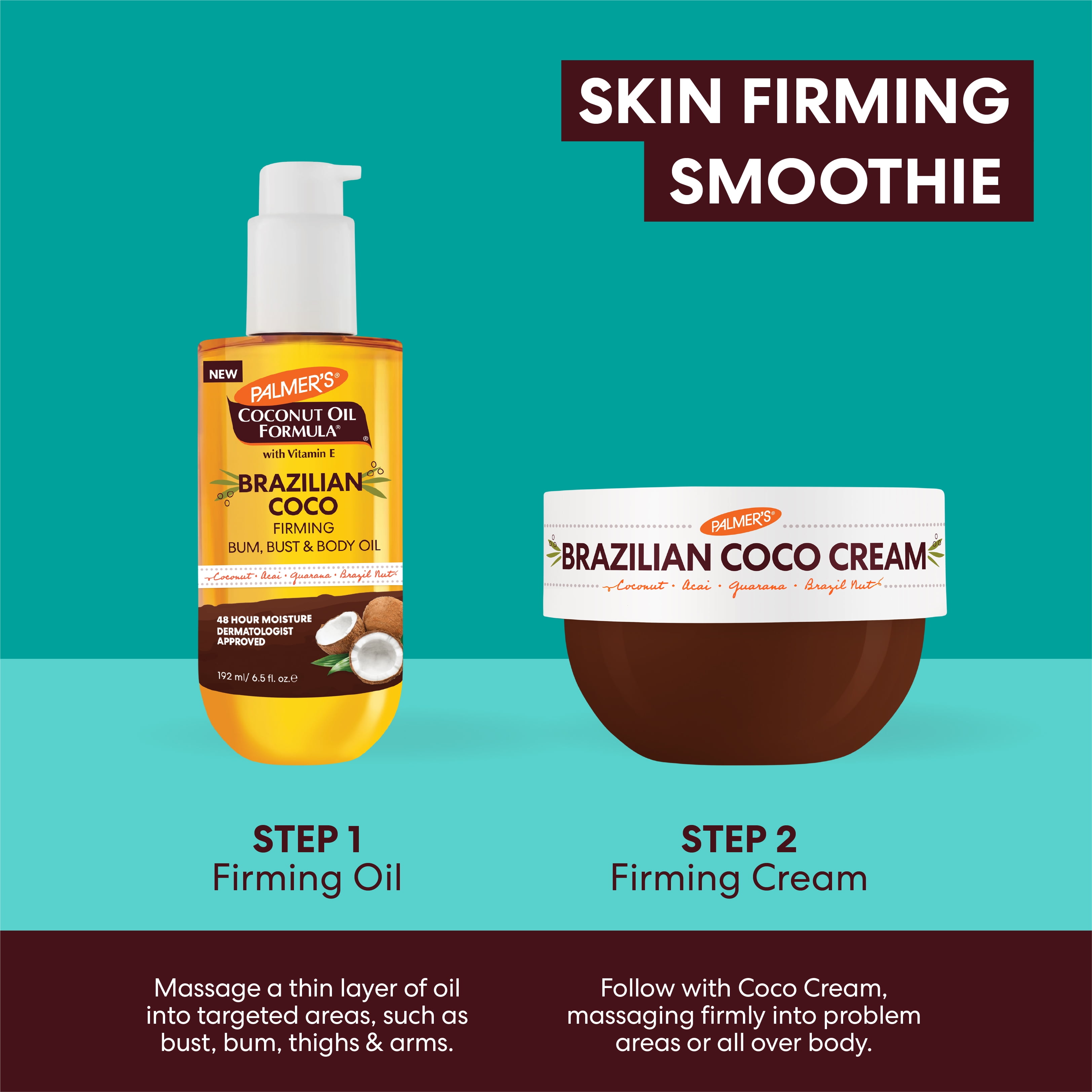 Palmer's Coconut Oil Formula Skin Firming Body Care Kit (4.4 oz) 1b7yg