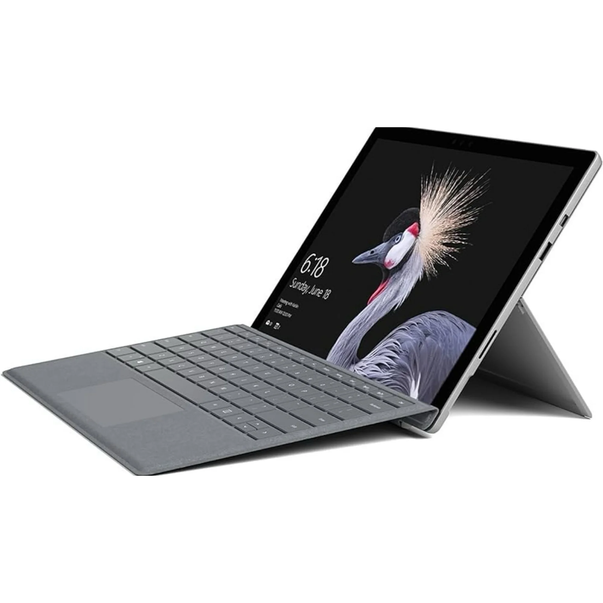 Microsoft Surface Pro 5 12.3 in Tablet Laptop (Silver, 8GB RAM 256GB SSD) 57fwo