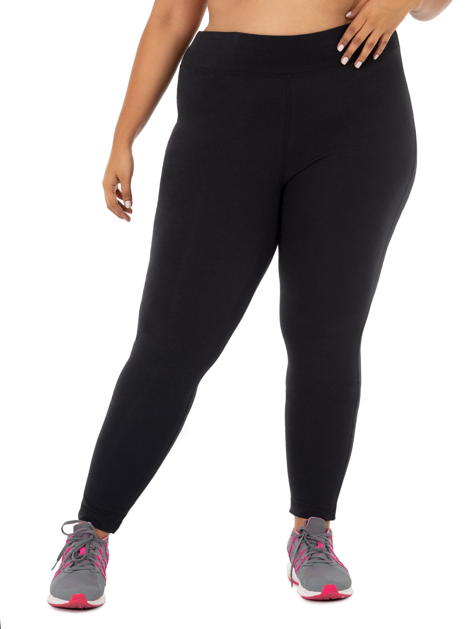 Athletic Works Women's Plus Size Core Active Legging (Black, 28 in Inseam) rq3vl