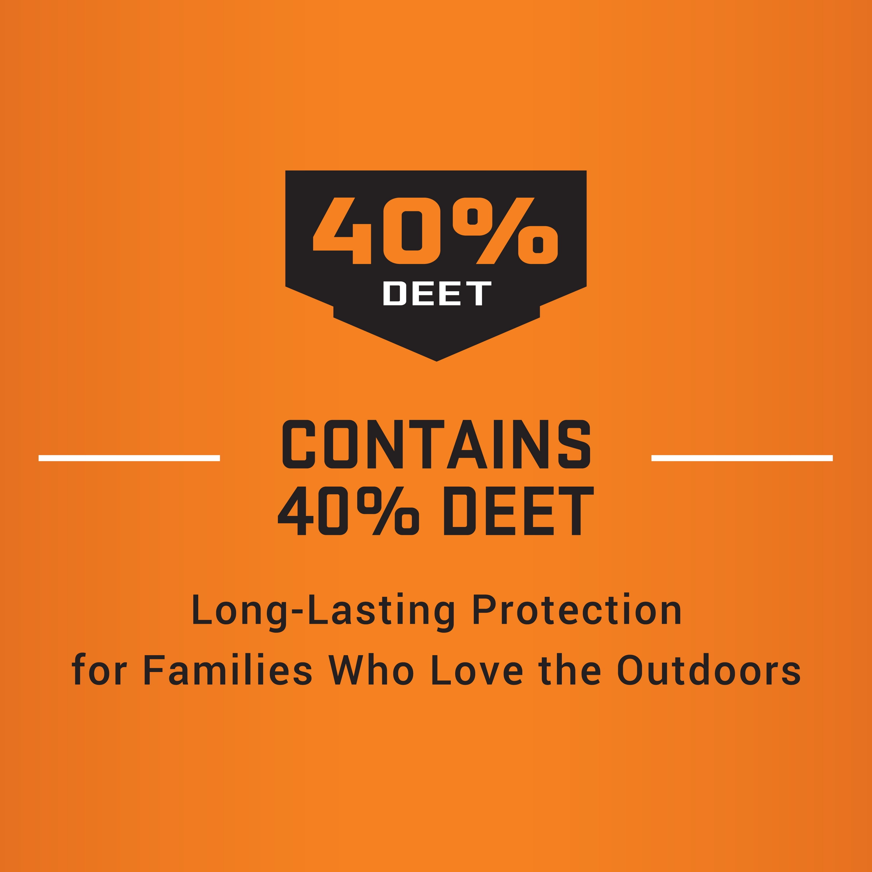 Repel Sportsmen Max Insect Repellent, Long-Lasting 40% DEET Formula for Outdoor Protection (8.125 oz) rdkp6