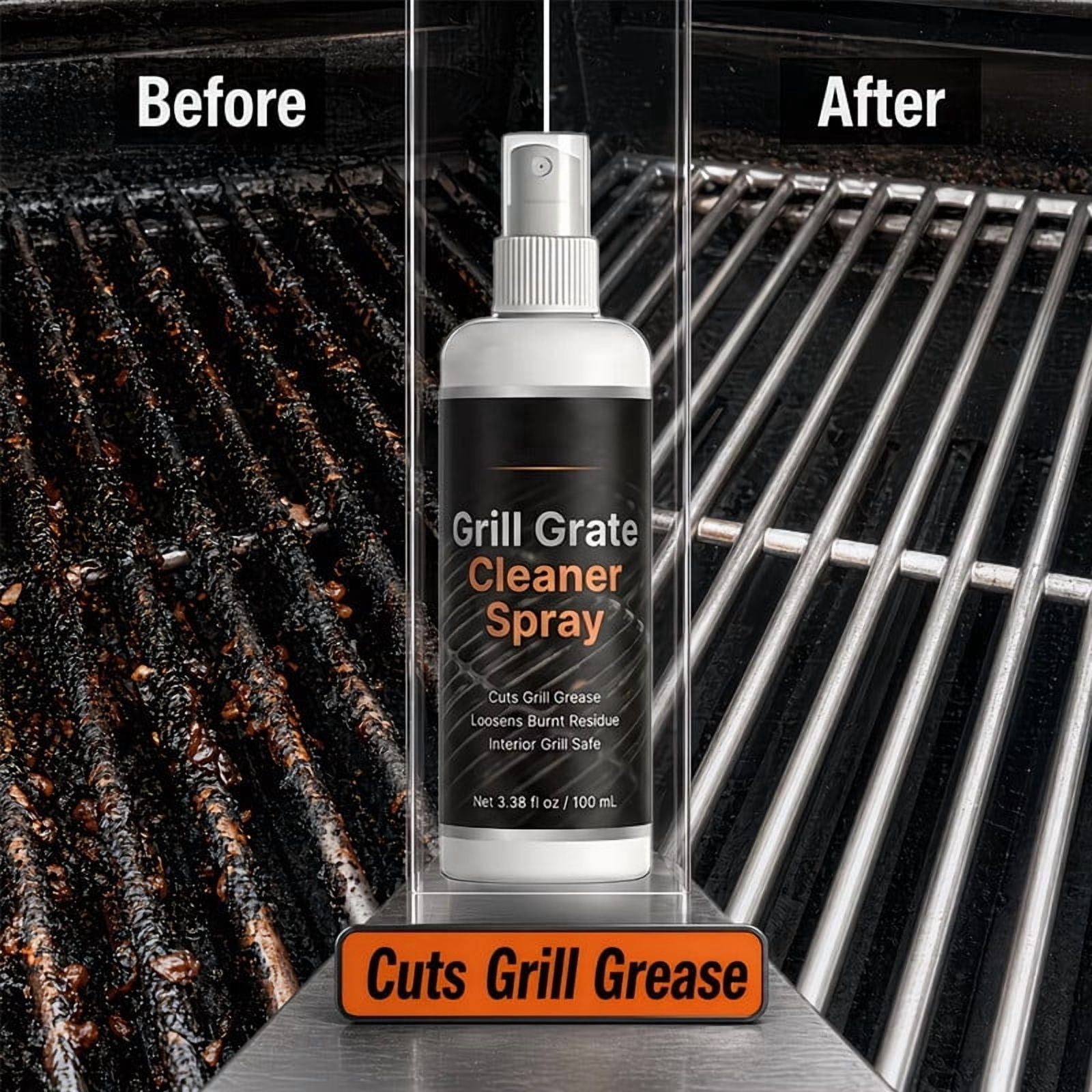 Wmkox8yii Stainless Steel Grill Cleaner and Polish Spray (16 fl oz) bble6