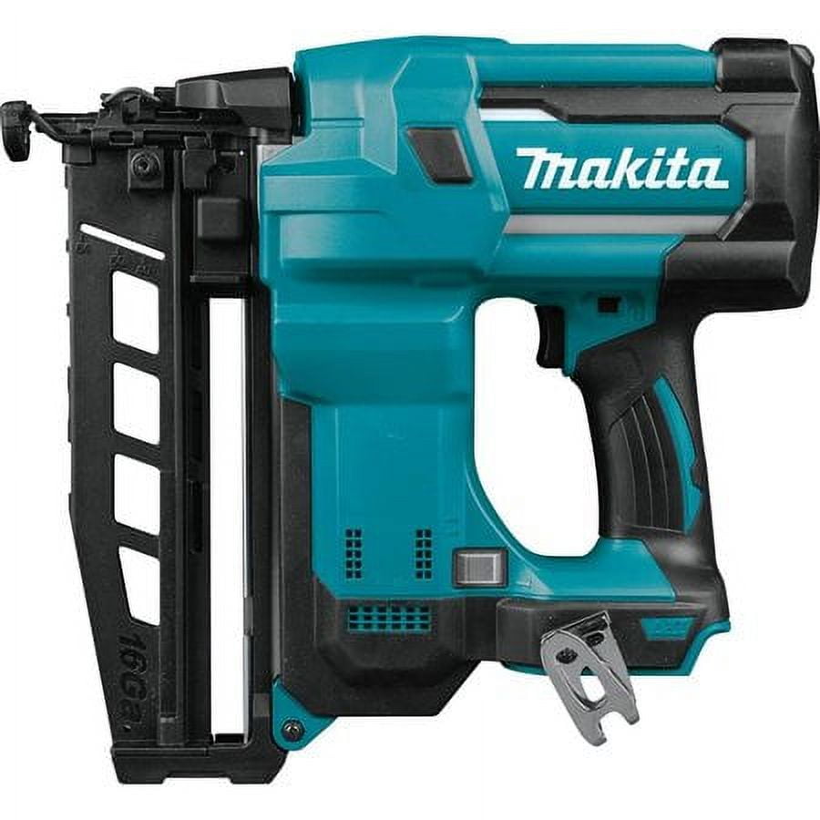 Makita XNB02Z 18V LXT Cordless 16 Gauge Straight Finish Nailer (Blue, 18V) mzqxn