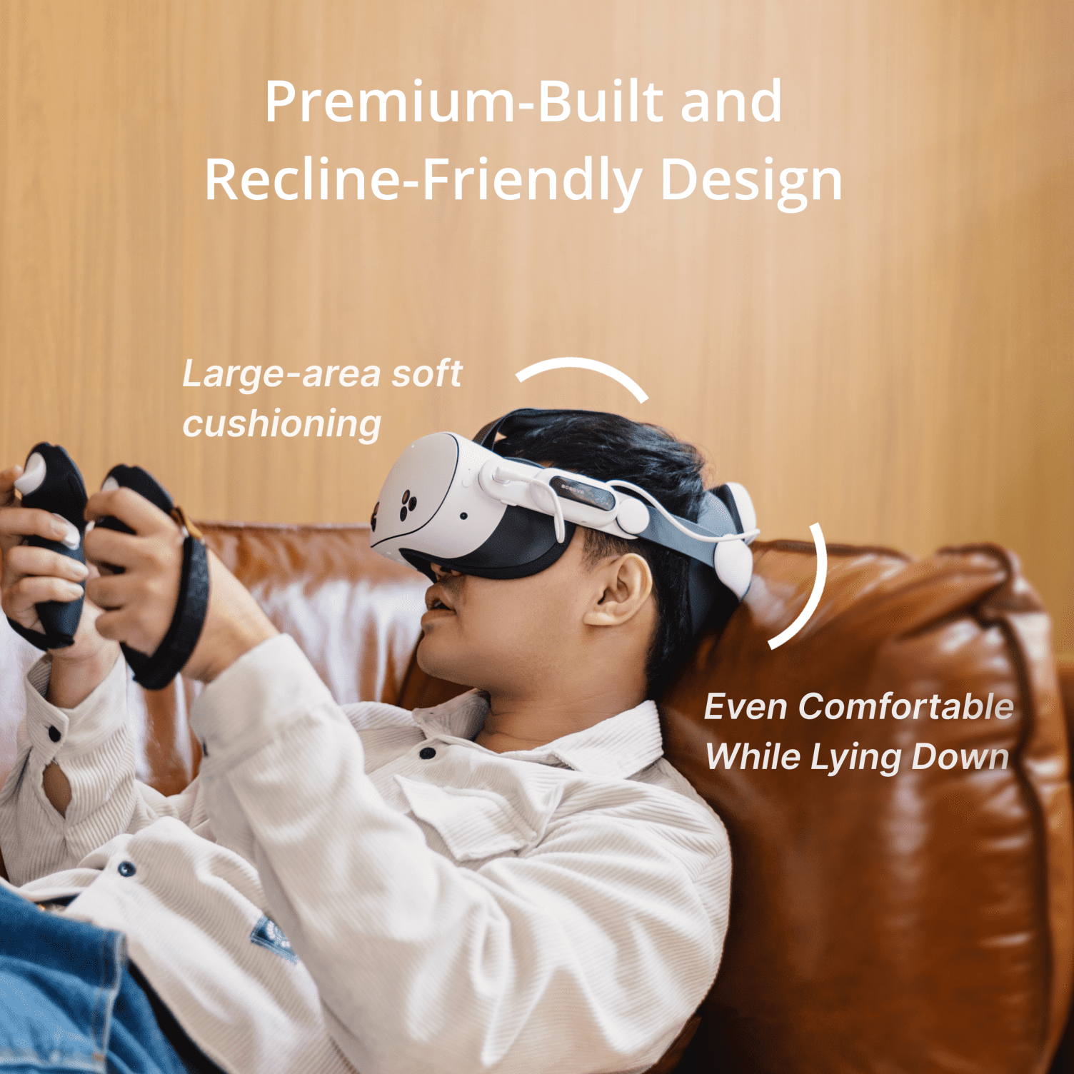 BOBOVR E3 Pro Battery Strap for Meta Quest 3 and 3S (Extended Playtime, Ergonomic Comfort, 10000mAh) kwvuv