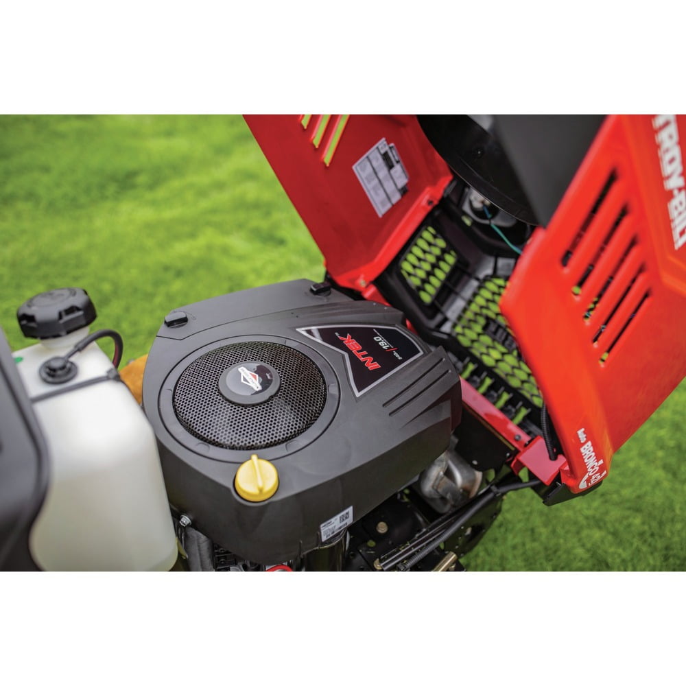 Troy-Bilt Bronco 42 in. Riding Gas Lawn Mower (547cc Engine, 42 in. Cutting Deck) helju