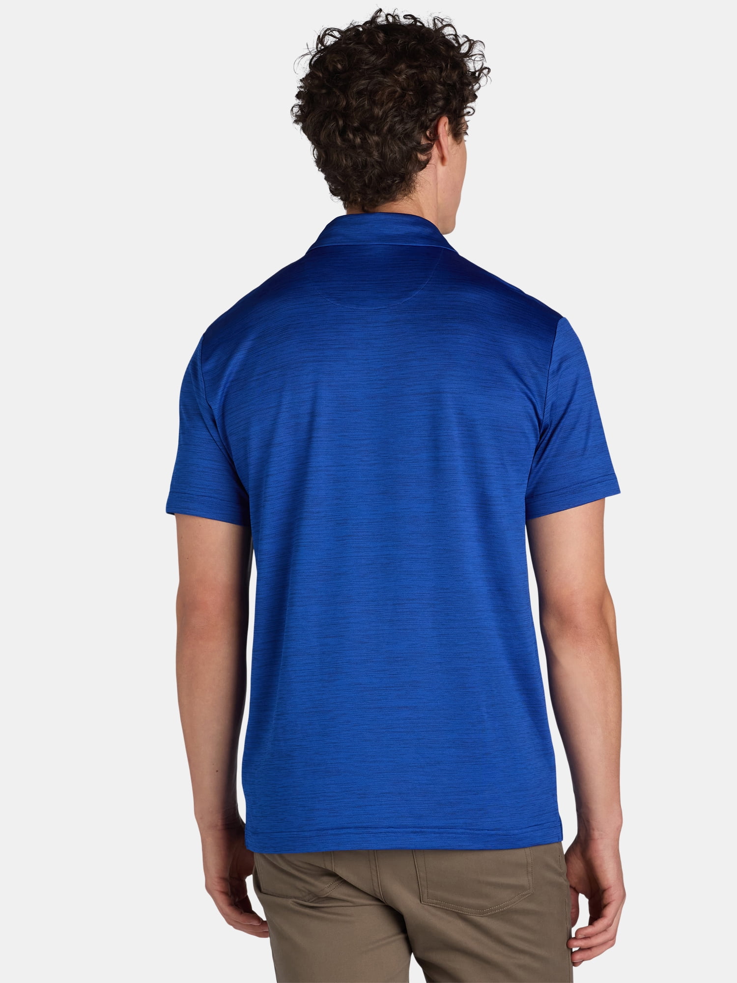 Birdie Bound Men's Golf Polo Shirt Moisture-Wicking Active Fit Short Sleeve (S) imkv0