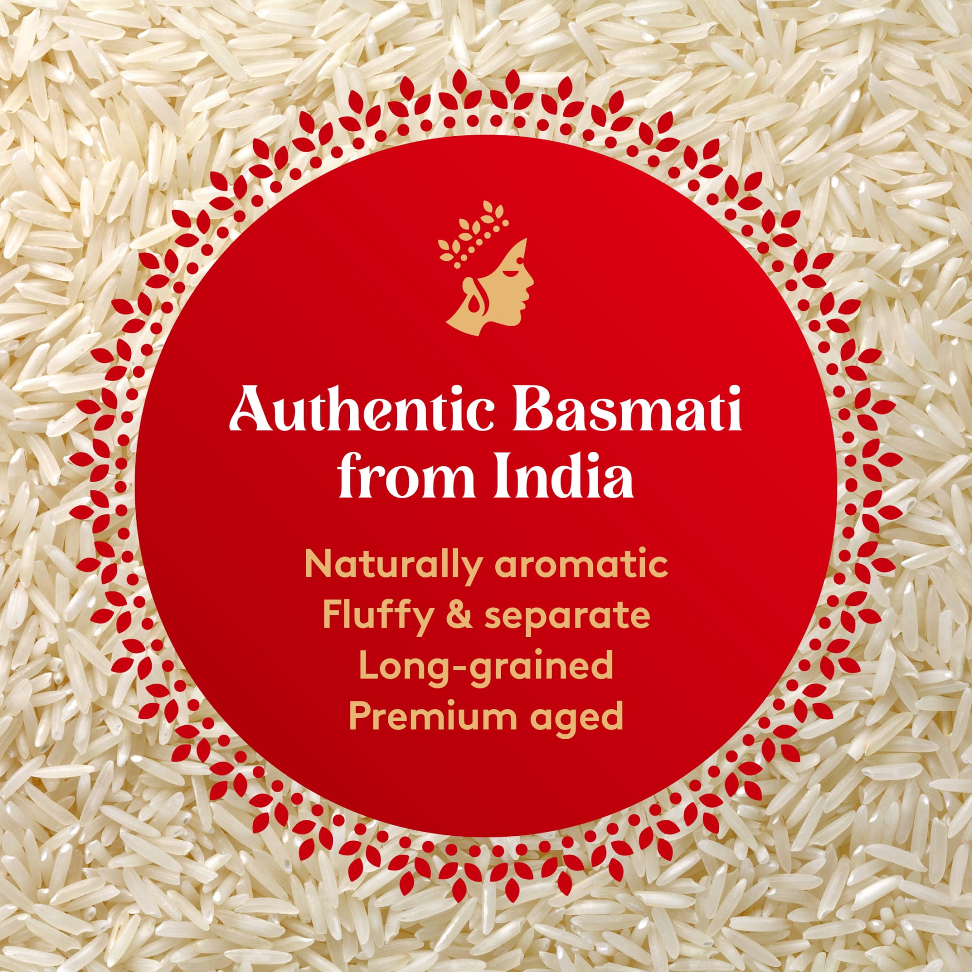 Royal Basmati Rice, Long-Grain Naturally Aged White Rice, Gluten-Free (White, 20 lb) 35wgg