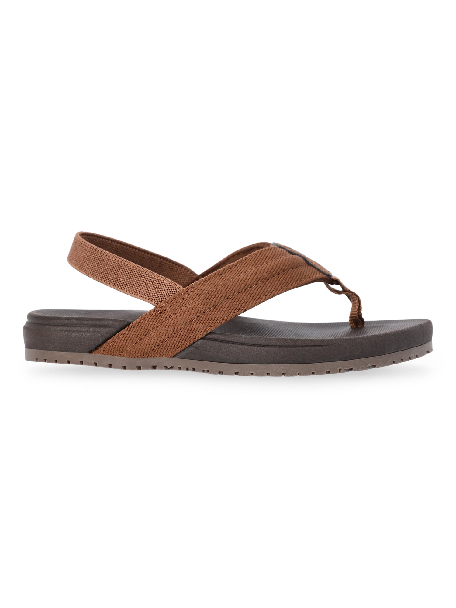 Wonder Nation Toddler Boys Casual Flip Flops (Brown, 8 Toddler) ybc1j