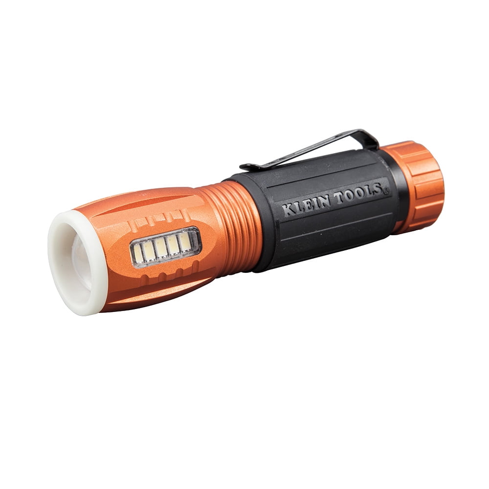 Klein Tools 56028 LED Flashlight and Worklight with Magnetic Base (6 in) sxif7