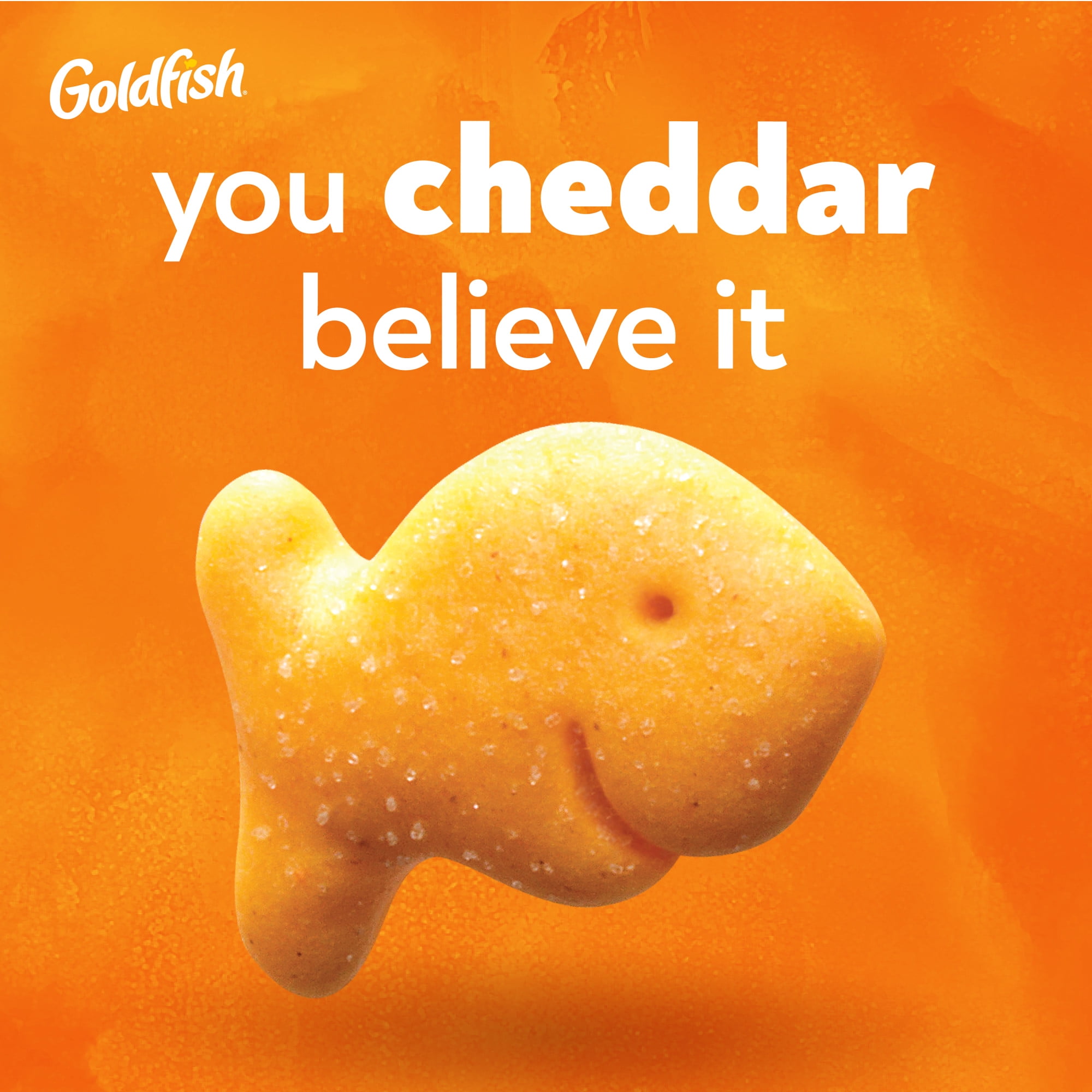 Goldfish Cheddar Crackers Baked Snack Crackers (Original Cheddar, 6.6 oz) w4x3f