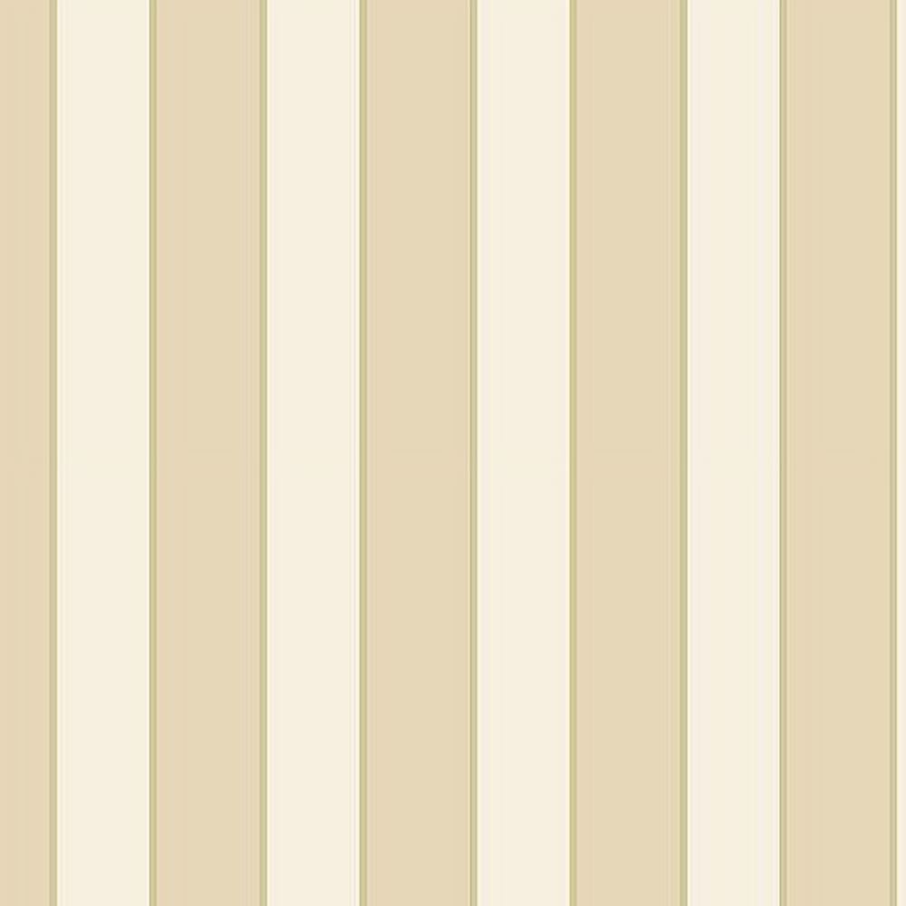 Norwall Kitchen Elements Regency Stripe Wallpaper (Beige, 56 sq ft) dlwgw