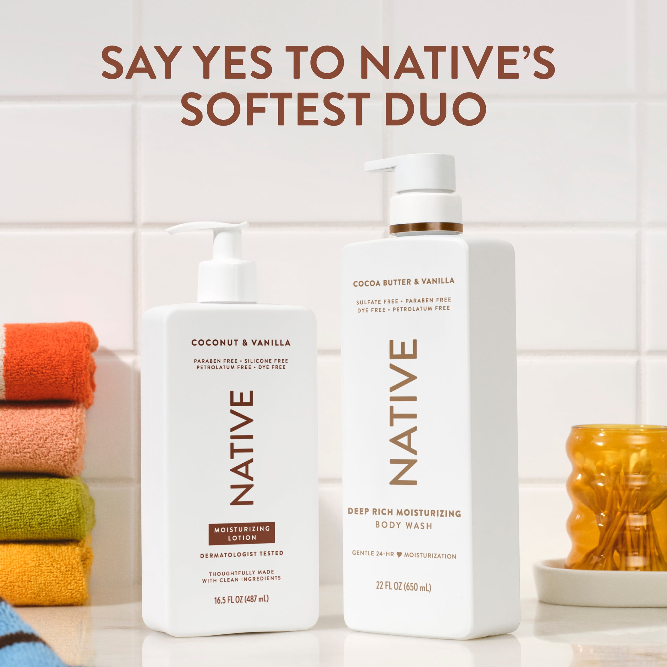 Native Moisturizing Lotion, Coconut & Vanilla Scent, Lightweight Deep Hydration (16.5 fl oz) r7mol - Image 8