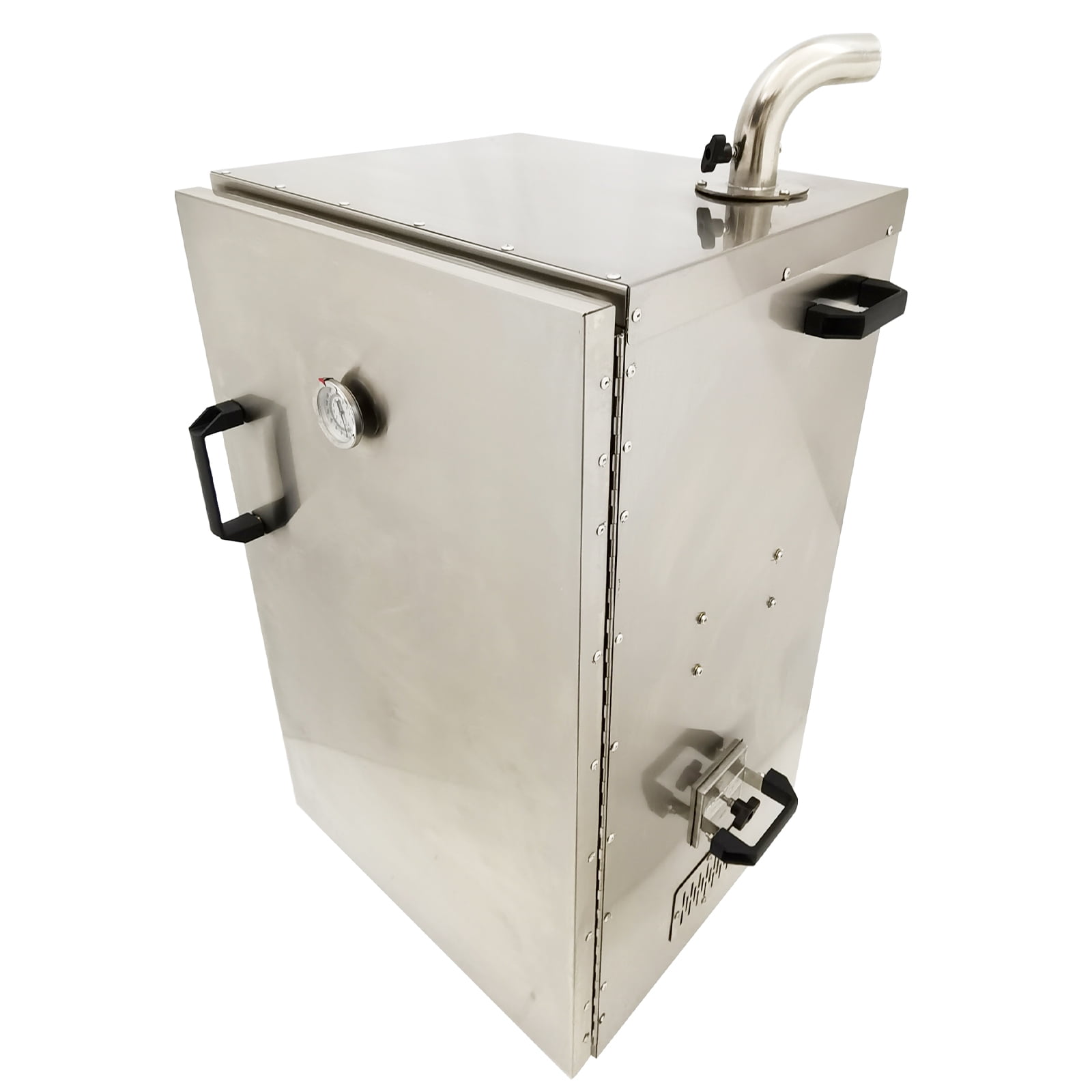 Preasion Commercial Vertical Digital Electric BBQ Meat Smoker for Beef and Sausage (Silver, 5 Racks) c2y4f