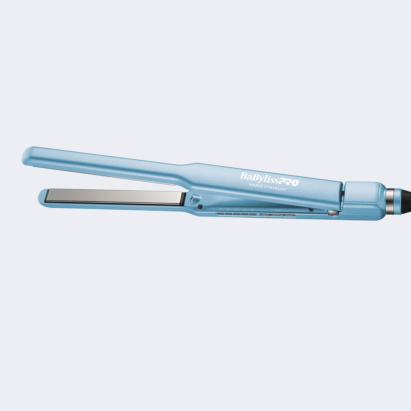 BaBylissPRO Nano Titanium Ultra-Sleek Hair Straightener (Blue, 0.5 in) 2sl6e