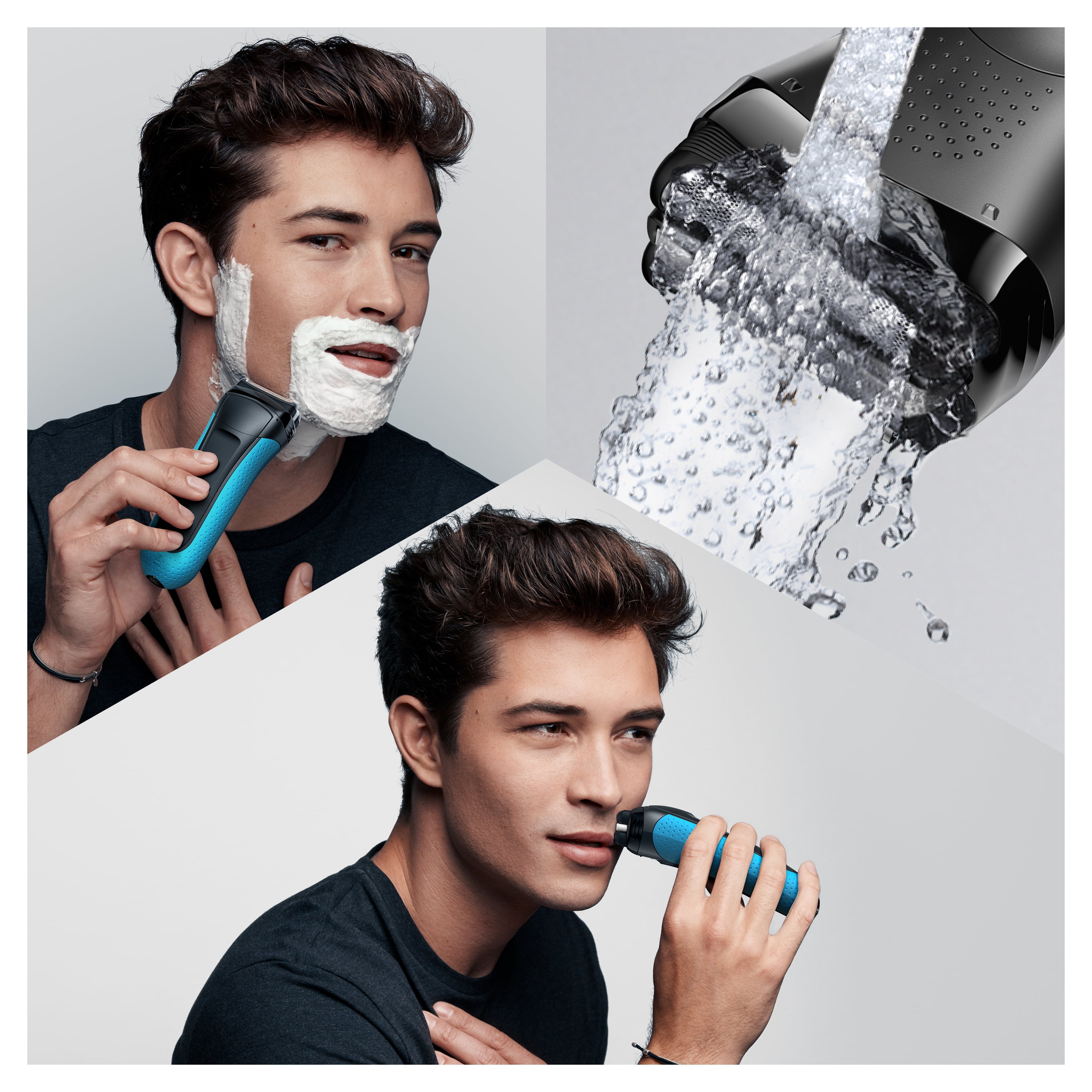 Braun Series 3 310s Wet & Dry Electric Shaver for Men (Black, 1 Count) 8l7wq