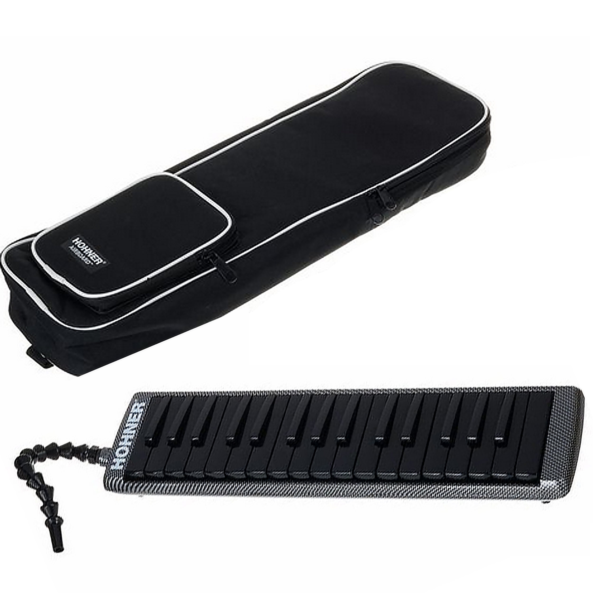 Hohner Airboard Carbon 32 Melodica Portable Keyboard Instrument (Black, 32 Keys) hryxq