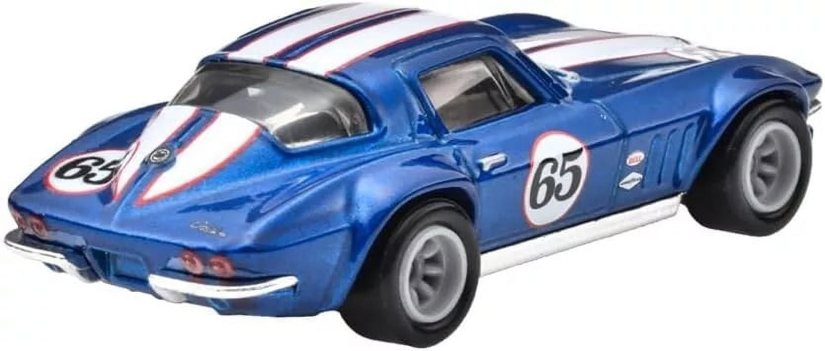 Hot Wheels Premium Car Culture 2-Pack Custom Corvette Stingray Coupe and '69 Copo Corvette (1:64 Scale) 3sfjz