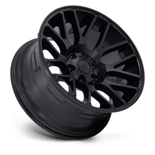Moto Metal Overlook Custom Wheel, Durable Cast Aluminum Rim, Blackout Finish (20x9 in, 6x135/5.5 Bolt Pattern) 6pez4
