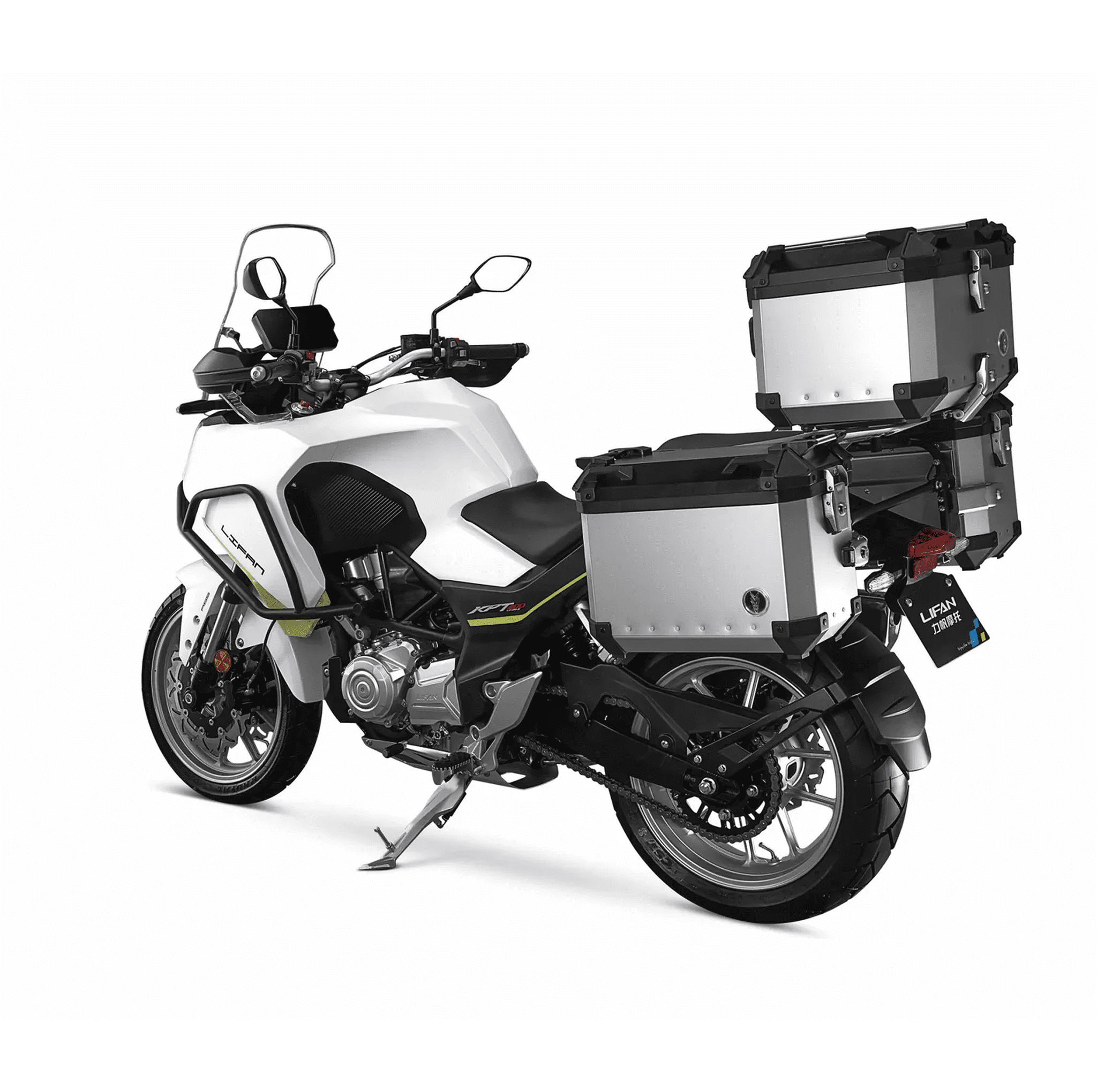Venom Motorsports LIFAN KPT 400 Adventure Touring Motorcycle (Grey, 400cc) xht3u