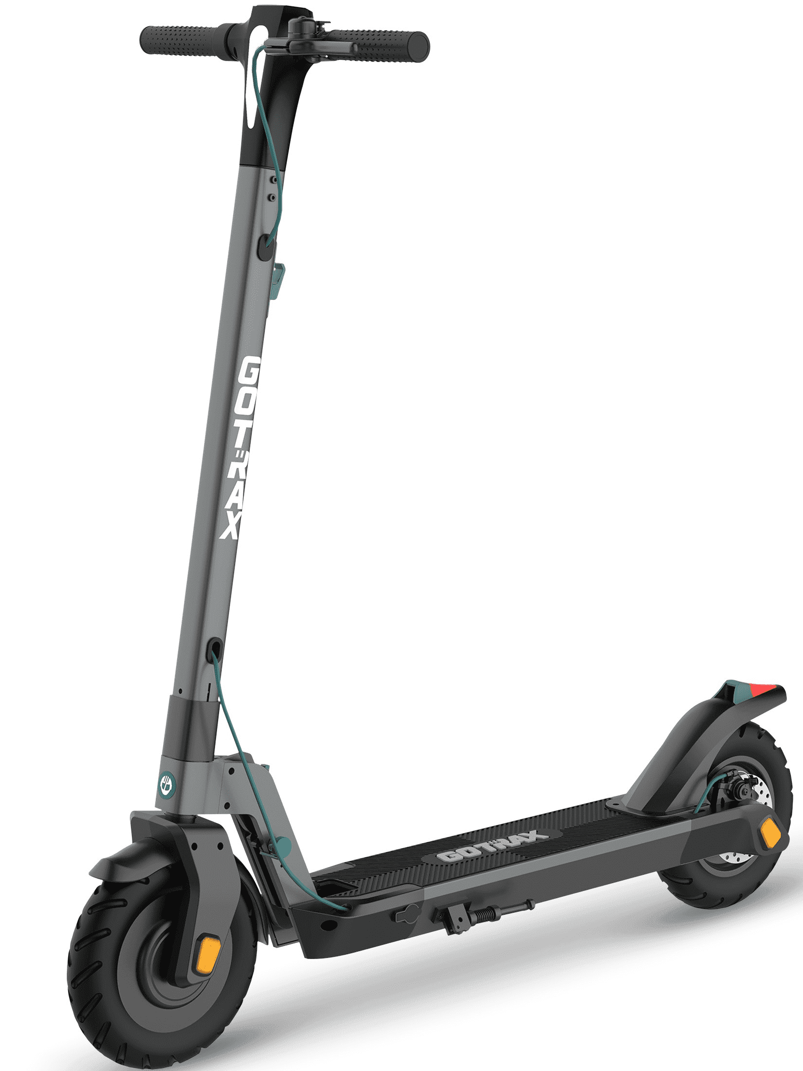 GOTRAX G3 Plus Electric Scooter for Adults, 300W Motor, 18 Mile Range, Foldable Design (Gray, 10 in Tires) 2jd9z
