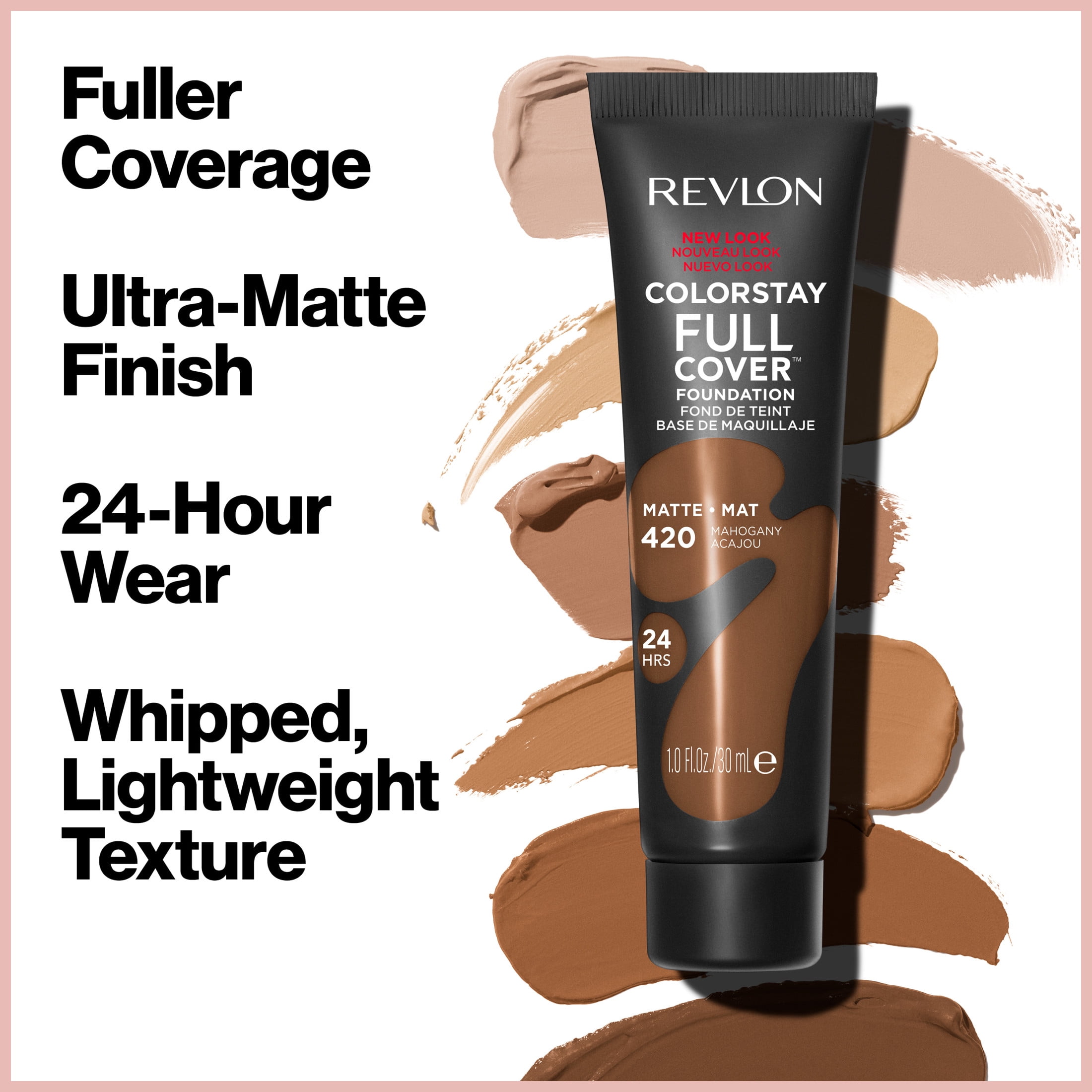 Revlon ColorStay Full Coverage Cream Foundation, Matte Finish, Long-wearing Formula (200 Nude, 1.0 fl oz) wv3cu