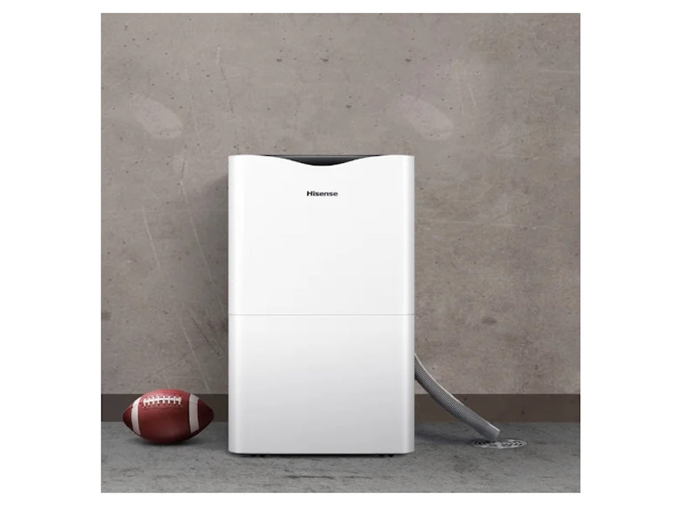 Hisense HD3526 Portable Dehumidifier for Large Spaces (35 Pint, 3000 Sq. Ft. Coverage, Refurbished) k08kl