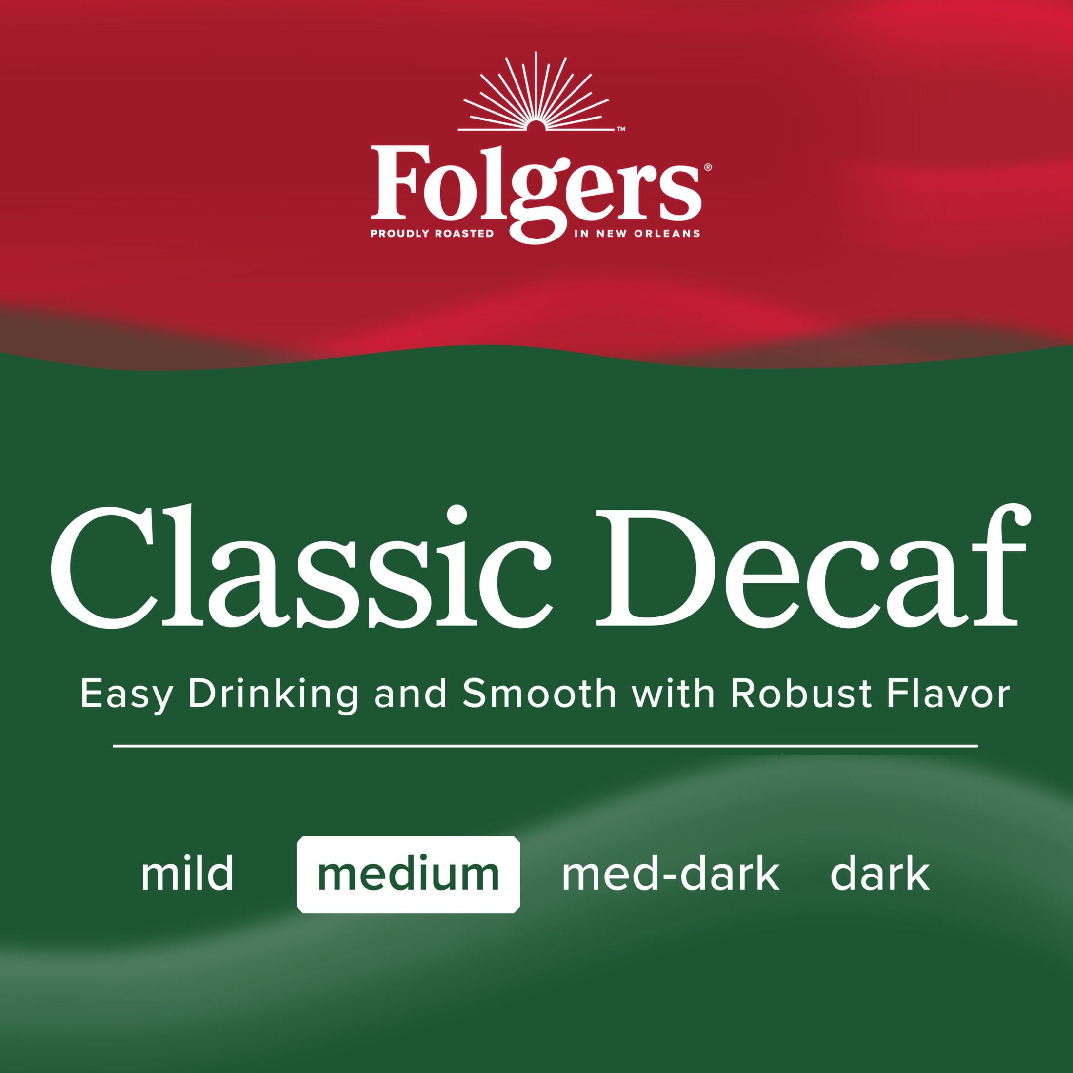 Folgers Classic Decaf Instant Coffee, Smooth Medium Roast (8 oz) iq677 - Image 10