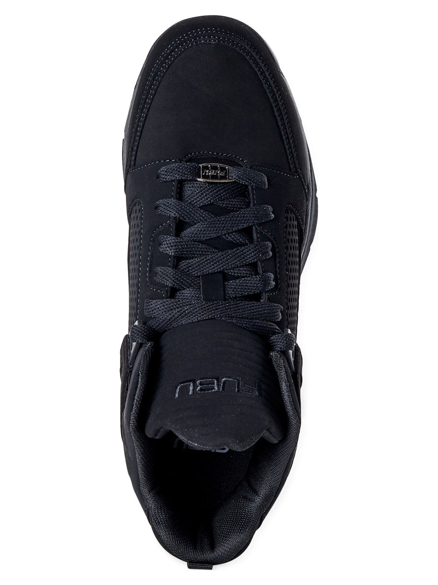 FUBU Men's Knight Basketball High-Top Shoes, Athletic Performance Sneakers (Black, Size 10) 7xprr