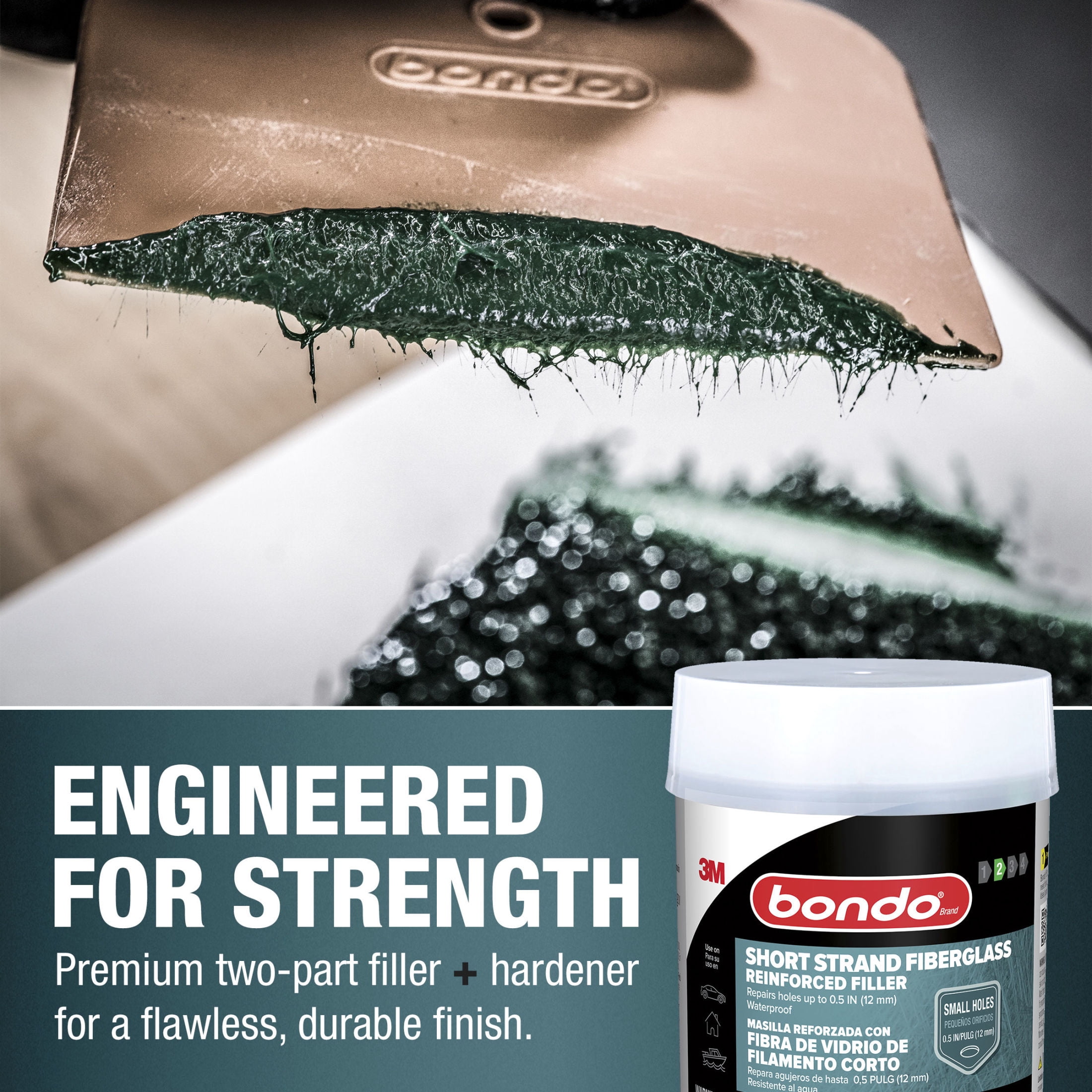 Bondo Short Strand Fiberglass Reinforced Filler (21 oz) g6oku