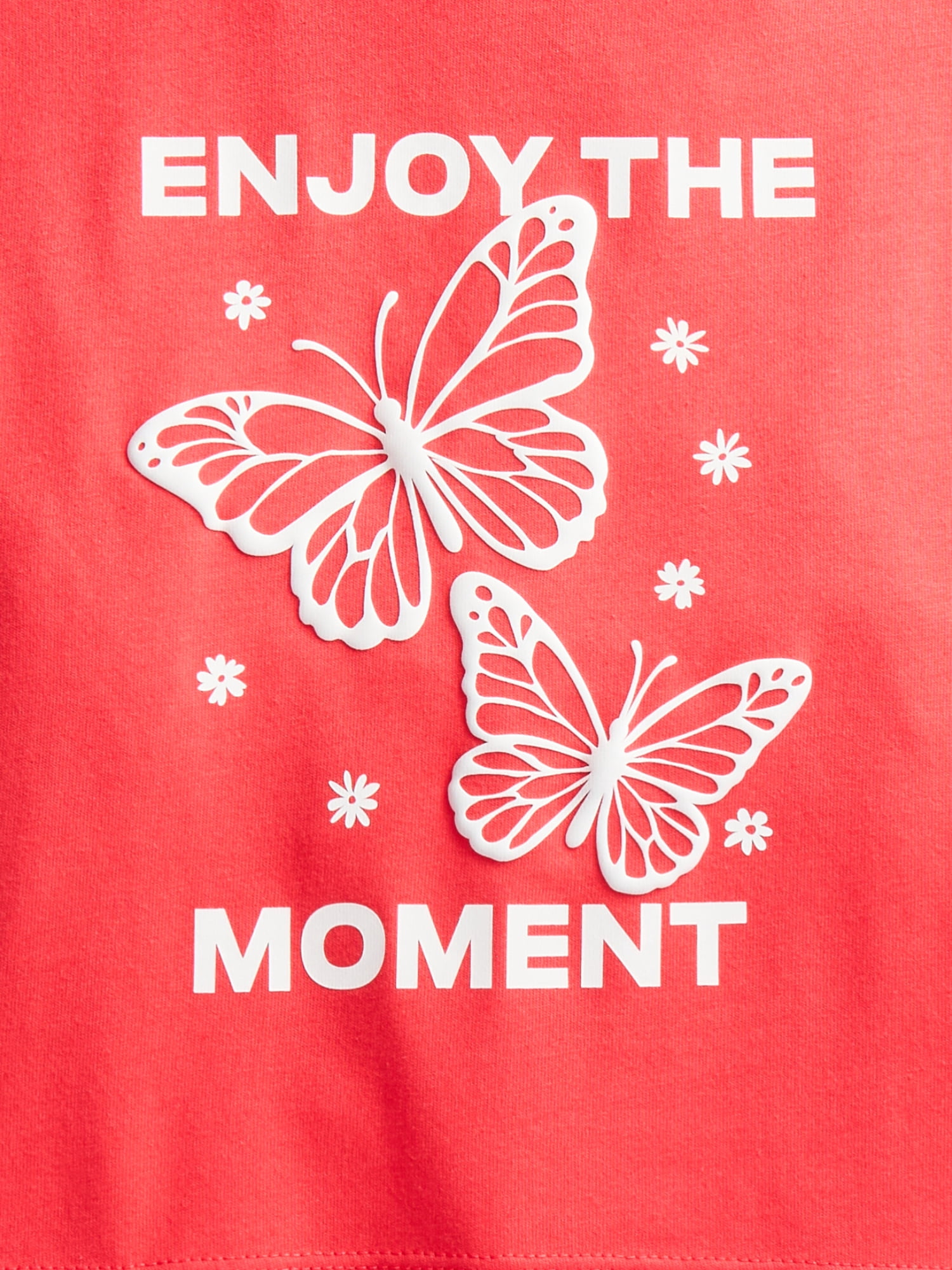 Wonder Nation Girls Graphic Tee Soft Cotton Blend Crewneck (Pink, Size 4-10) a0gz9