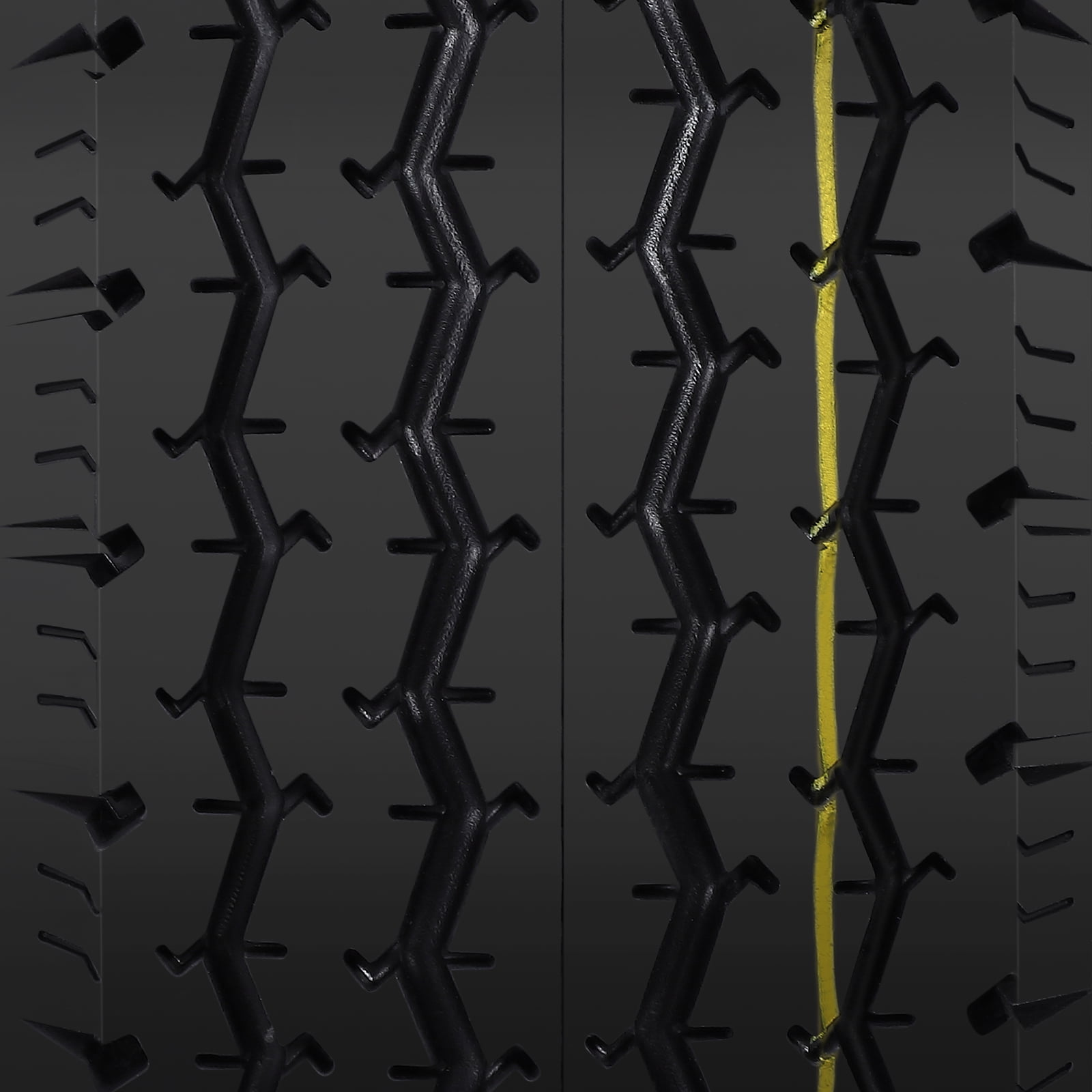 Ladcaser 5.30-12 Trailer Tire and Rim Assembly (2 Pack, 5 Lug on 4.5 in, Load Range C, 6 Ply) fvw5a