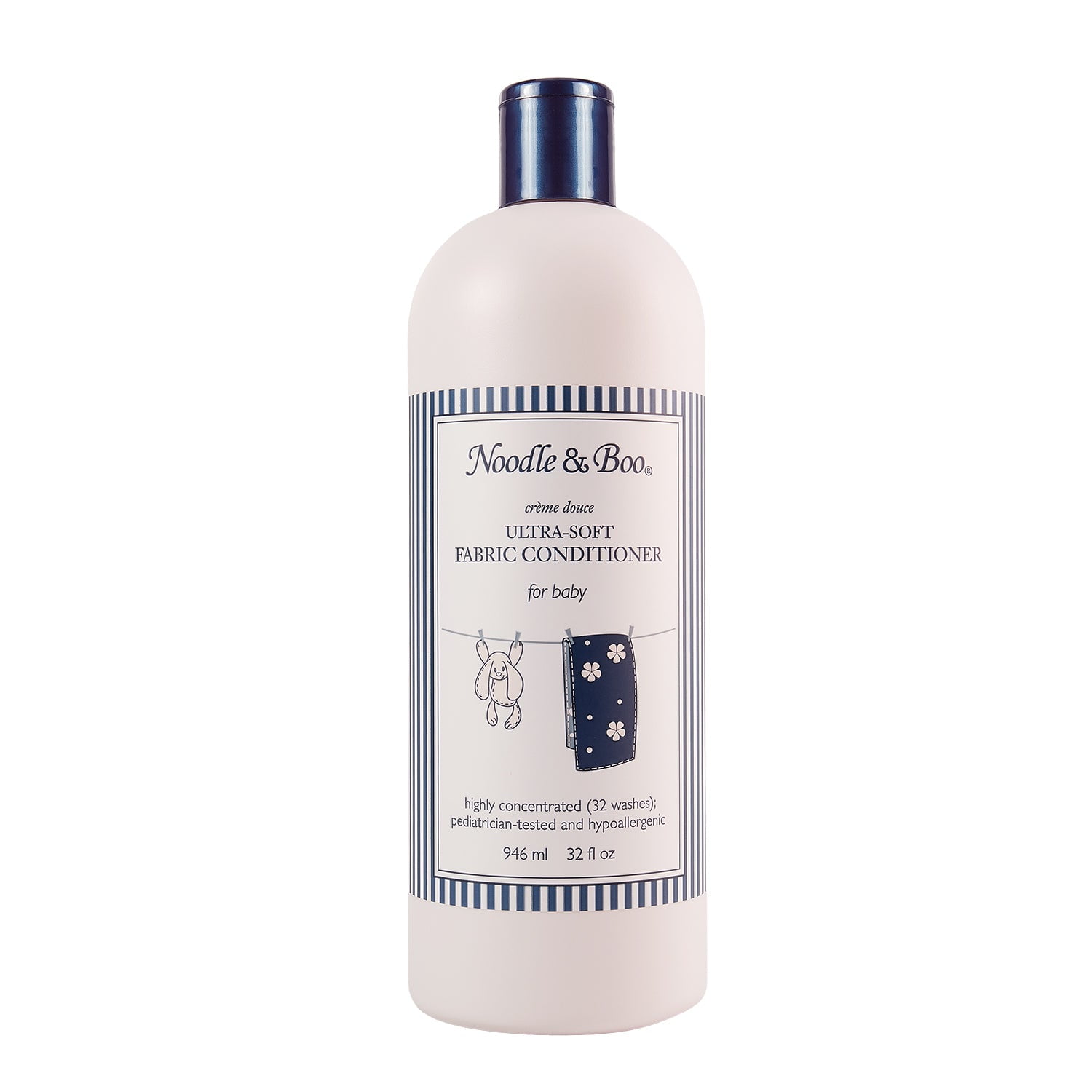 Noodle & Boo Ulta-Soft Fabric Conditioner Hypoallergenic Gentle Formula (32 fl oz) lfdhu
