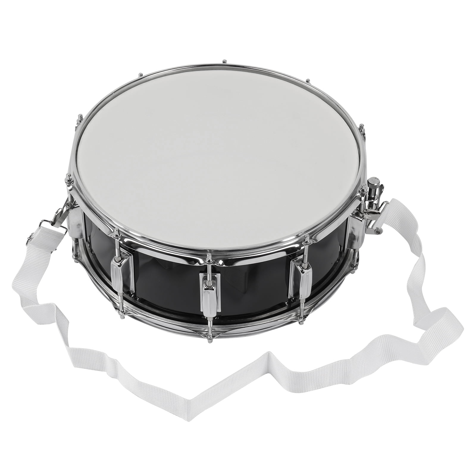 Ktaxon 14 in x 5.5 in Snare Drum Set for Beginners, Professional Sound Quality with Stand, Bag, and Accessories (Black, 14 in x 5.5 in) vkz7r