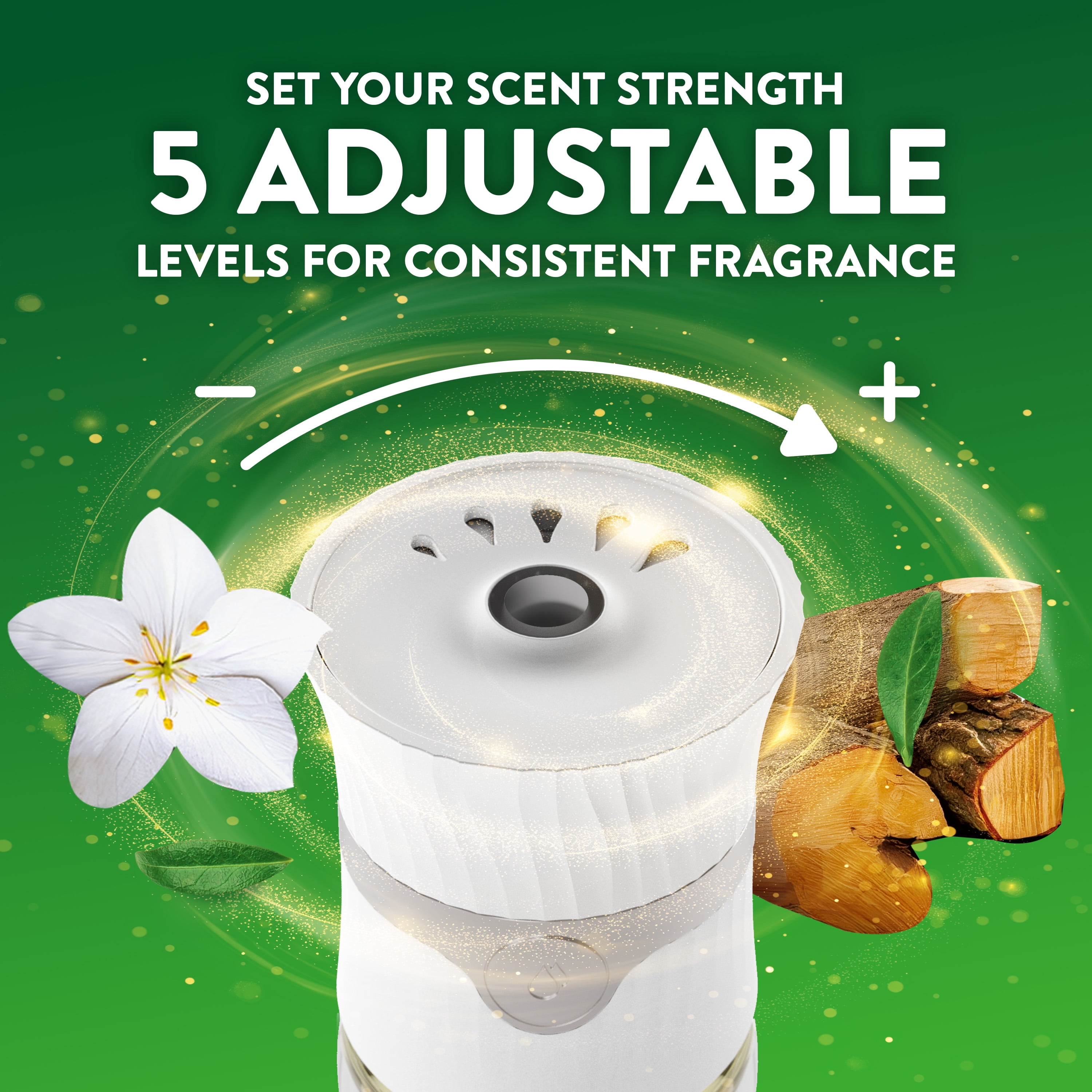 Air Wick Plug-in Scented Oil Air Freshener Refills, Warm Woods and Jasmine (6 Pack, 12 Total Refills) ykvgp