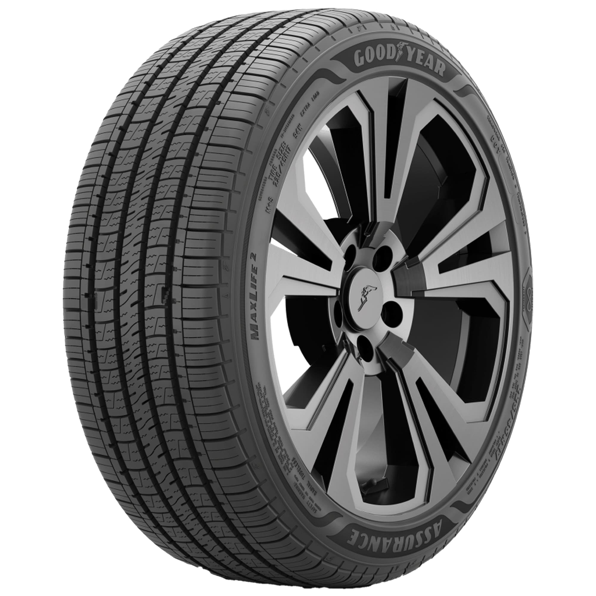 Goodyear Assurance MaxLife 2 Touring Passenger Tire (235/60R19) 87kuo