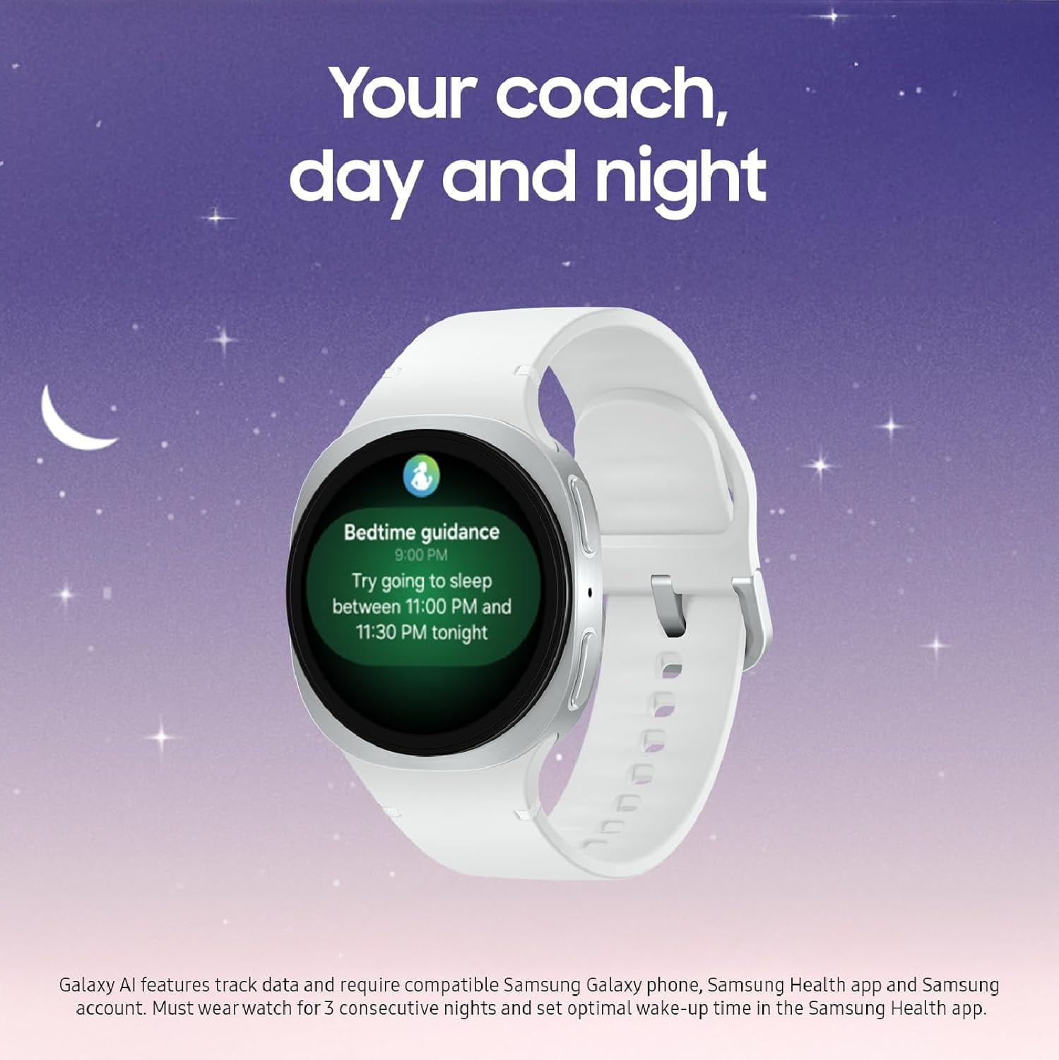 Samsung Galaxy Watch8 Smart Watch (Graphite, 44 in) yshkq