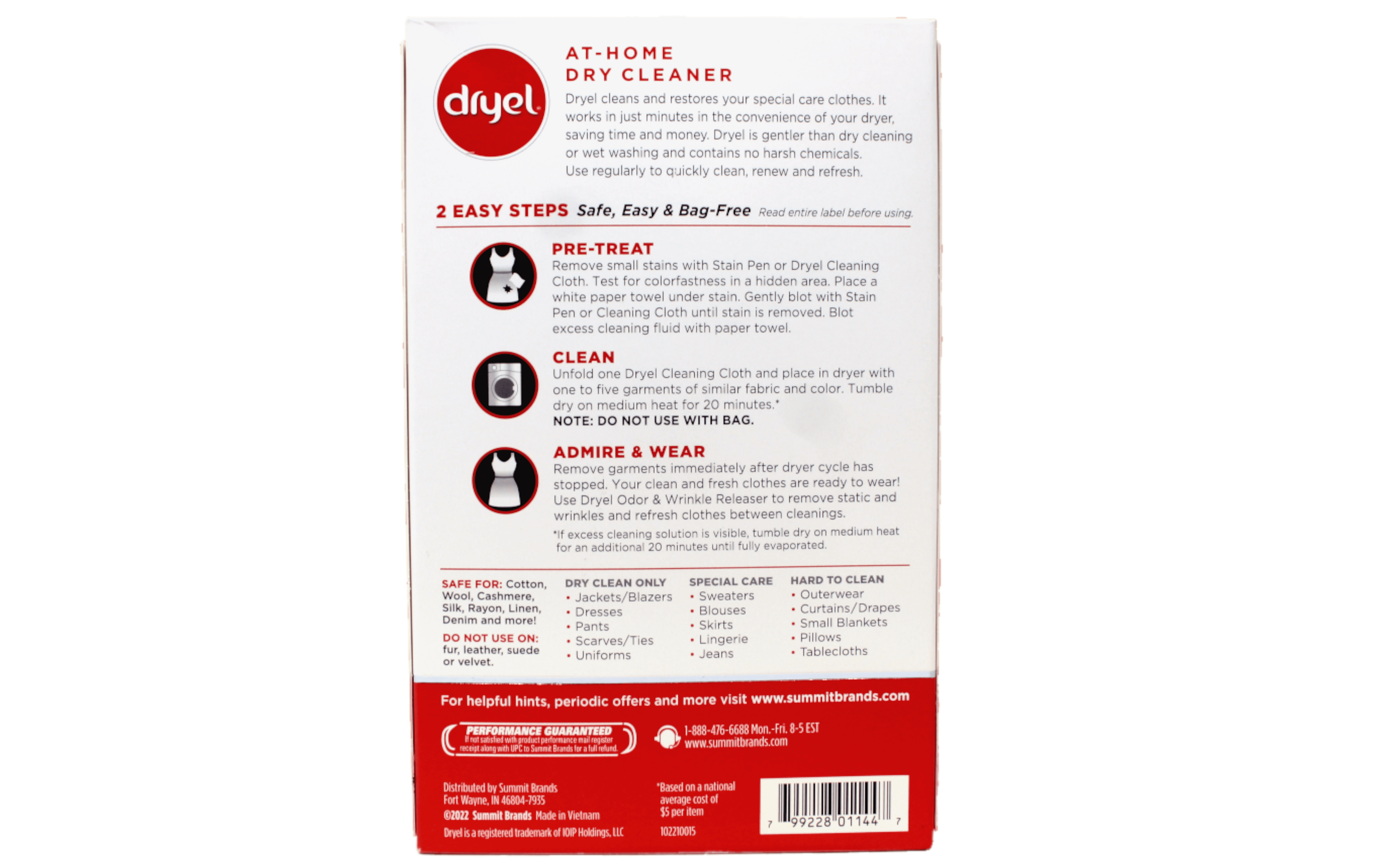 Dryel At-Home Dry Cleaner Starter Kit with Rapid Refresh Technology (4 Pack, 20 Loads) p3yoo