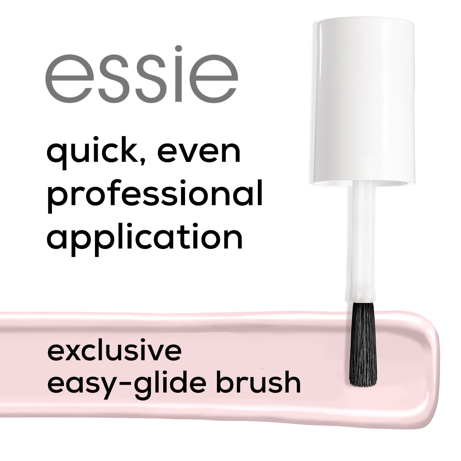 essie Salon Quality Vegan Nail Polish, Lighten The Mood (Light Pink, 0.46 fl oz) 3w0h7