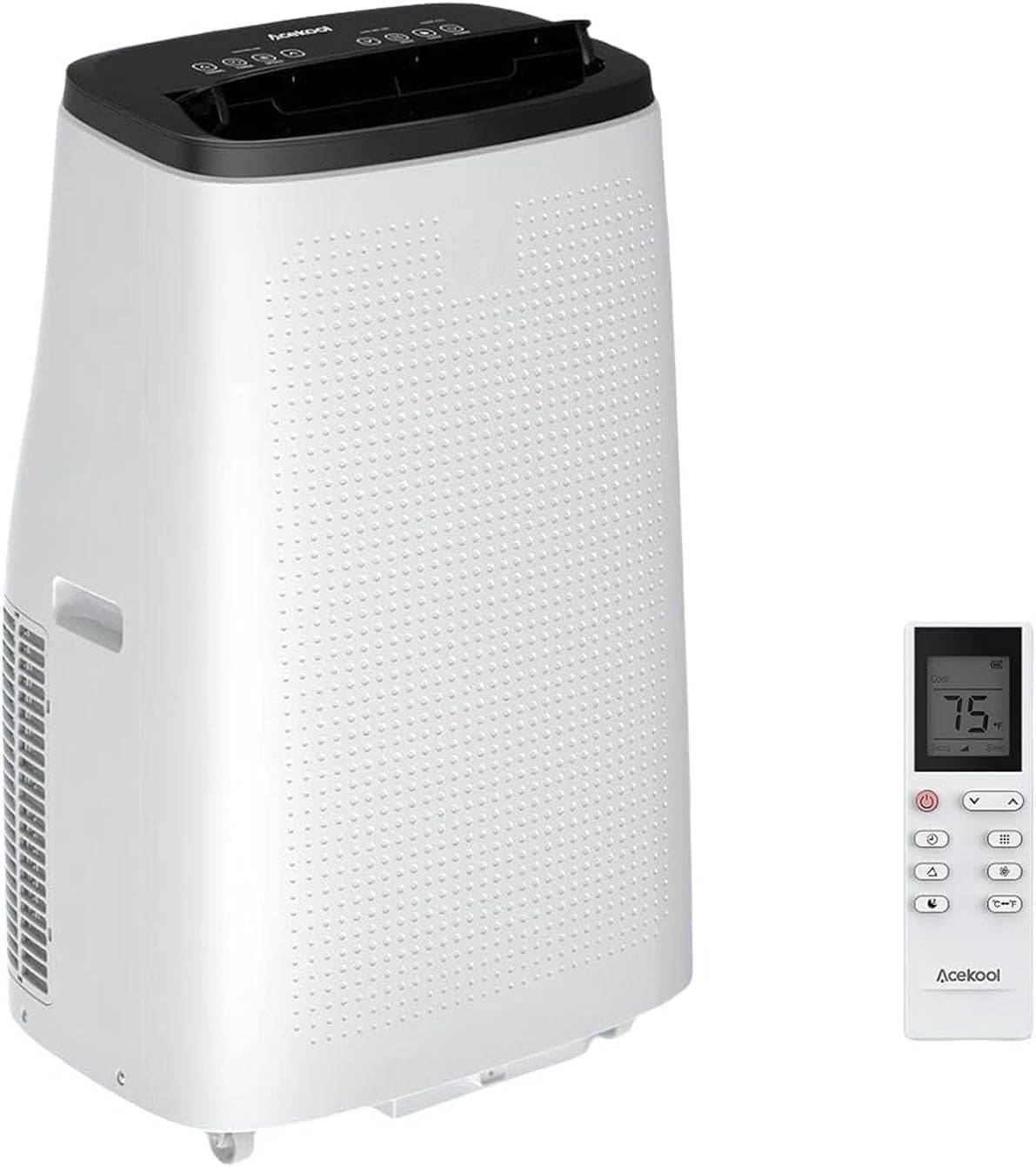 Generic Portable Air Conditioner 15,000 BTU Smart Cooling Unit for Rooms up to 850 Sq. Ft. (White, 15,000 BTU) gdogi