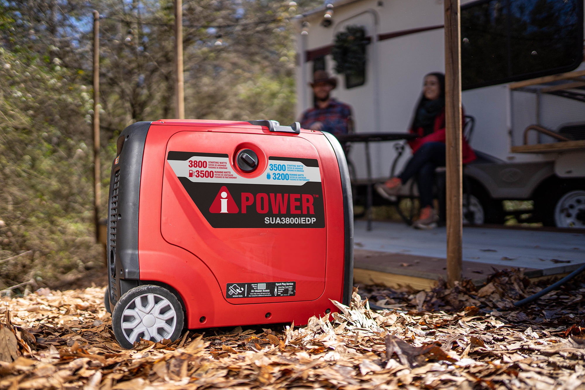 A-iPower SUA3800i Dual Fuel Digital Inverter Generator (3800W, Portable) 2ymmk