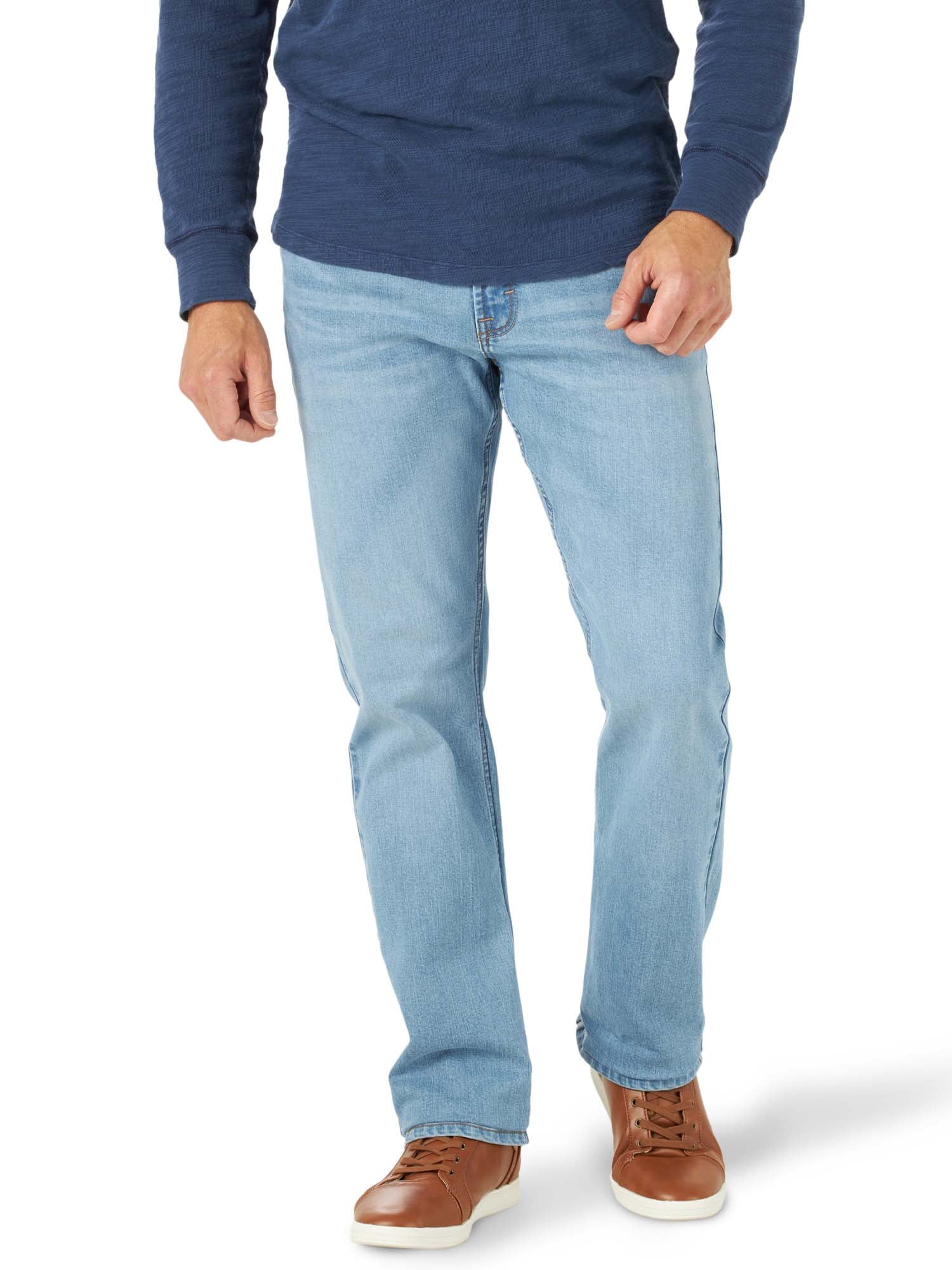 Wrangler Men's Relaxed Fit Bootcut Jeans (Blue, 32x30) hhfih