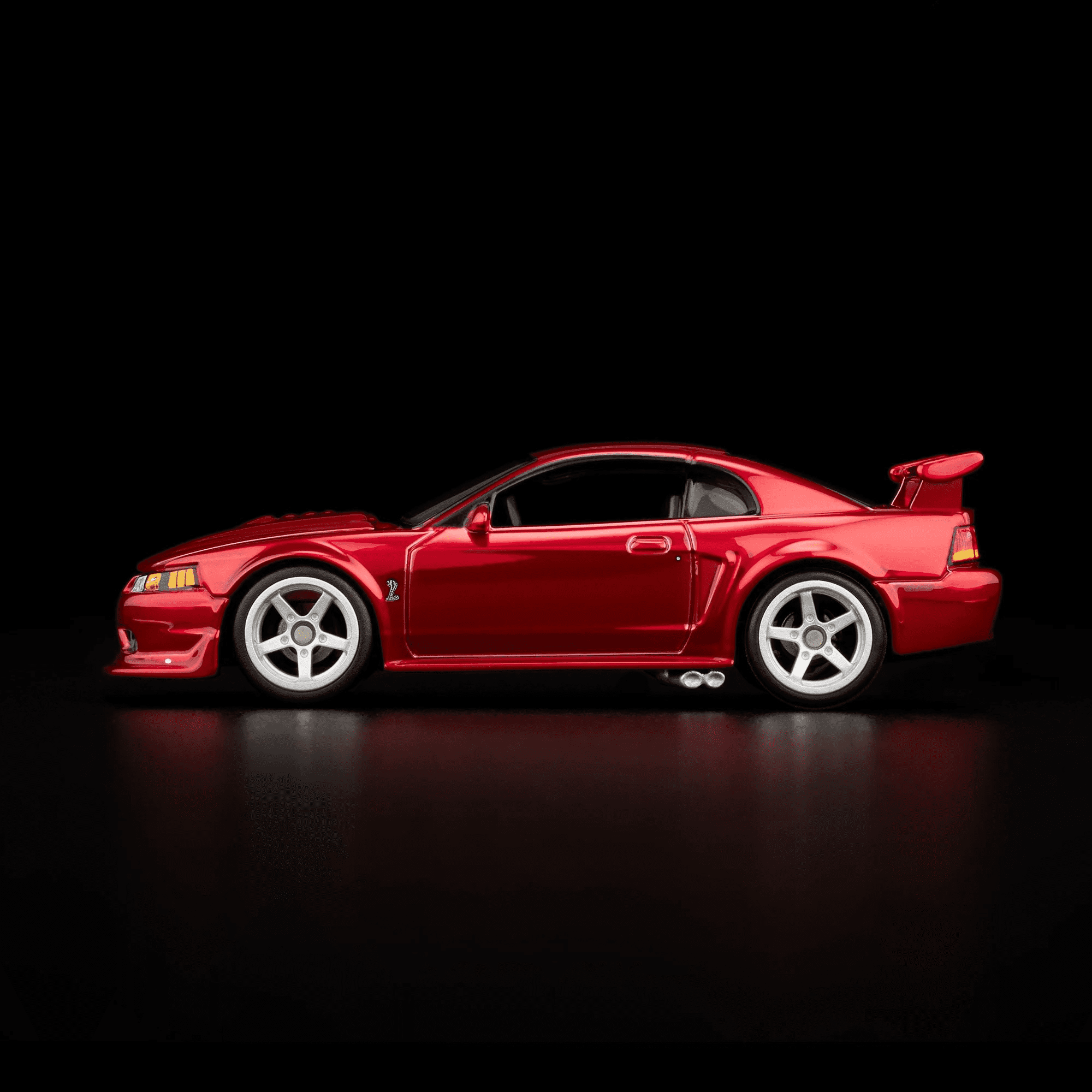 Hot Wheels RLC Exclusive 2000 Ford Mustang SVT Cobra R Diecast Car (Red, 1:64 Scale) obkab