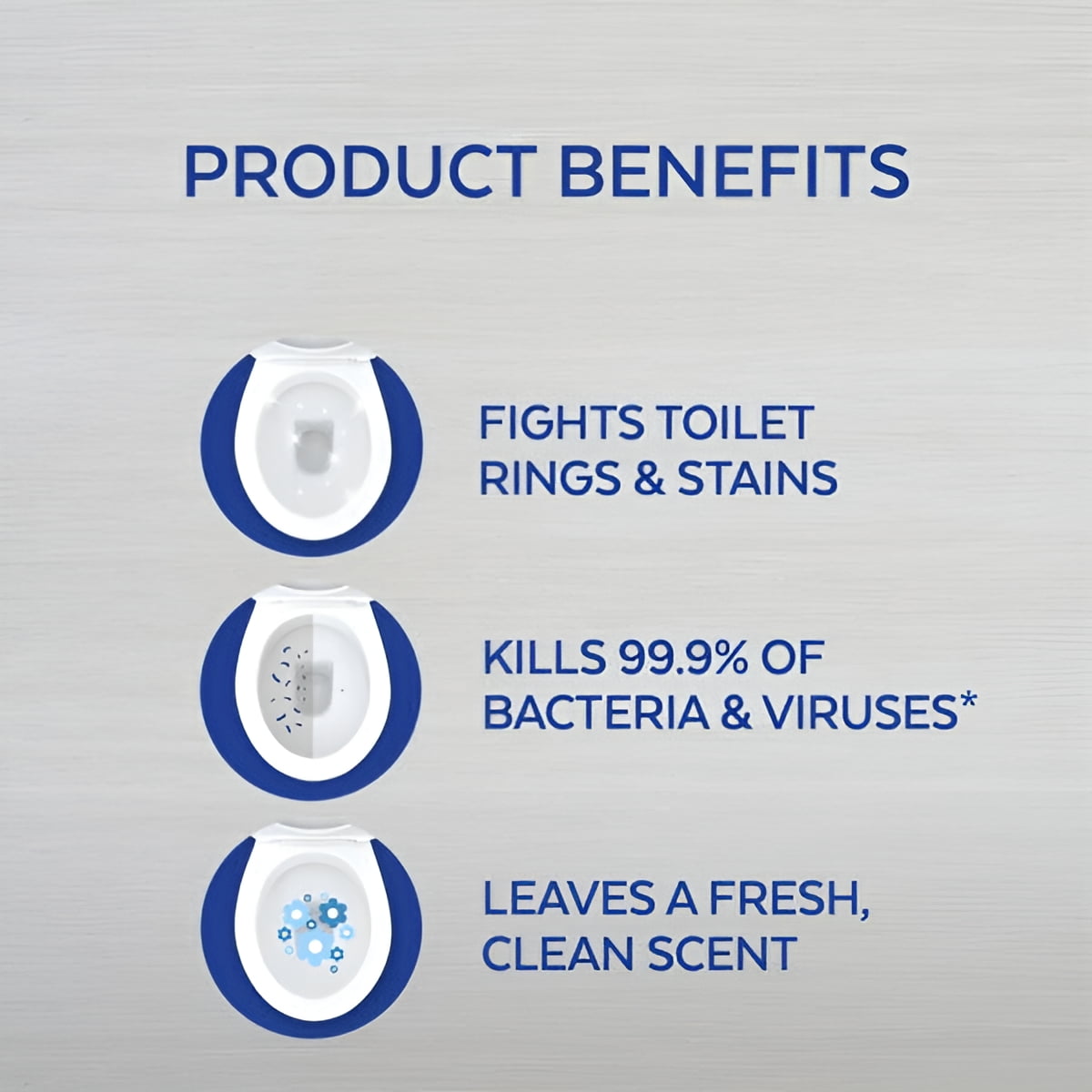 Lysol Power Toilet Bowl Cleaner, 10X Cleaning Action, Fresh Scent (48 fl oz, 3 Pack) rle5h