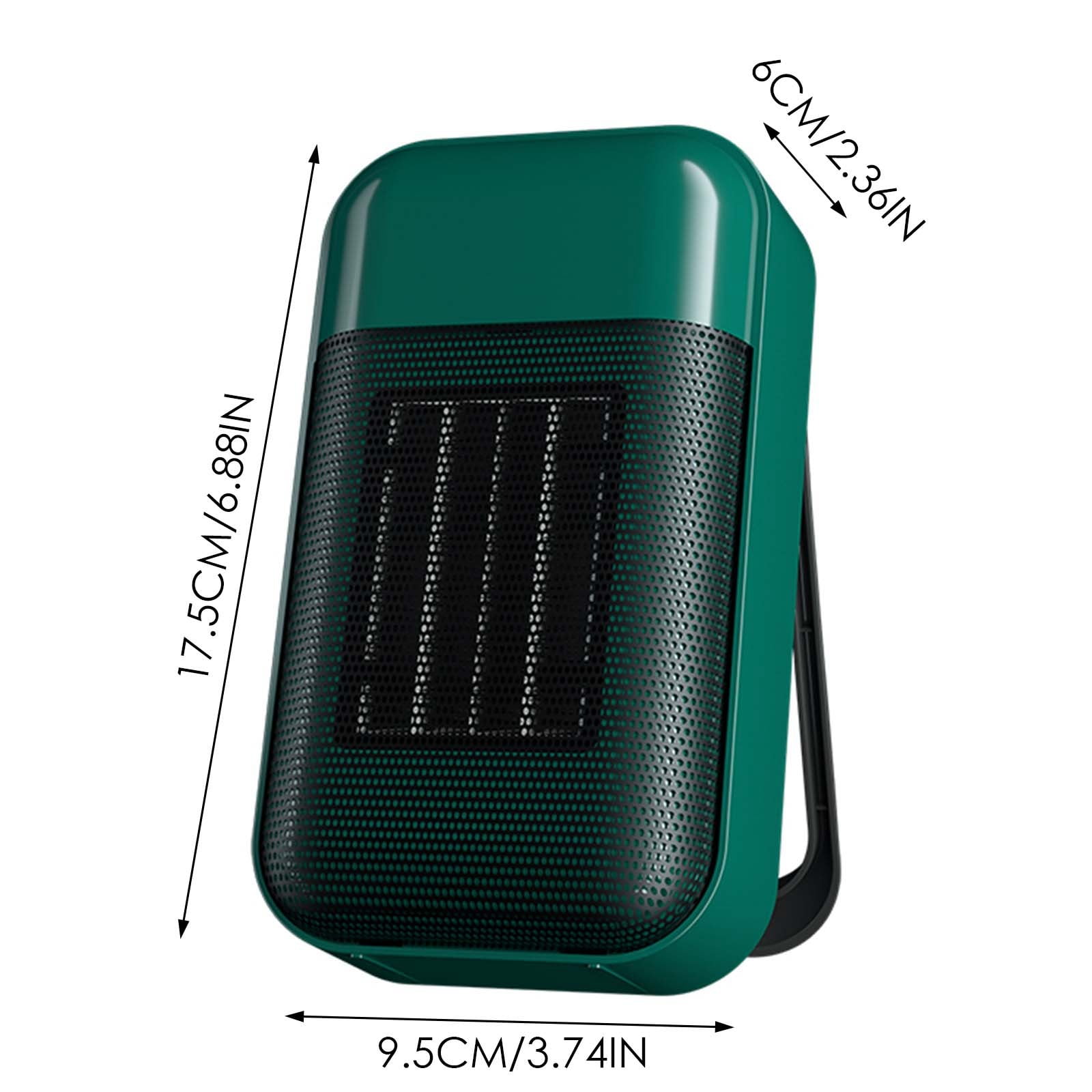 Follure Clothing Portable Electric Space Heater for Indoor Use (500W, Compact) lc3be