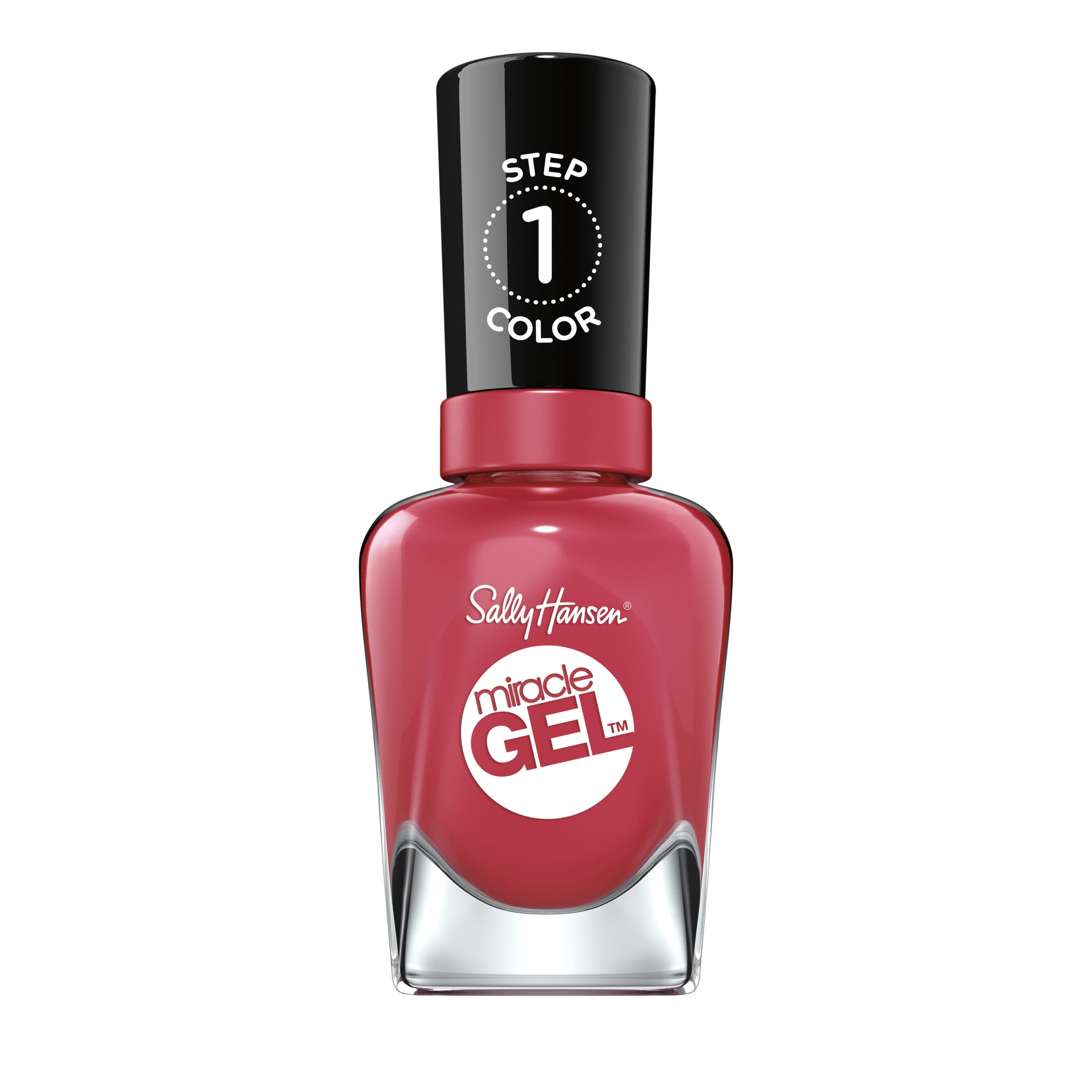 Sally Hansen Miracle Gel Nail Polish, Long-lasting Chip-resistant Formula (Proper P-rose, 0.5 fl oz) 3g2o7