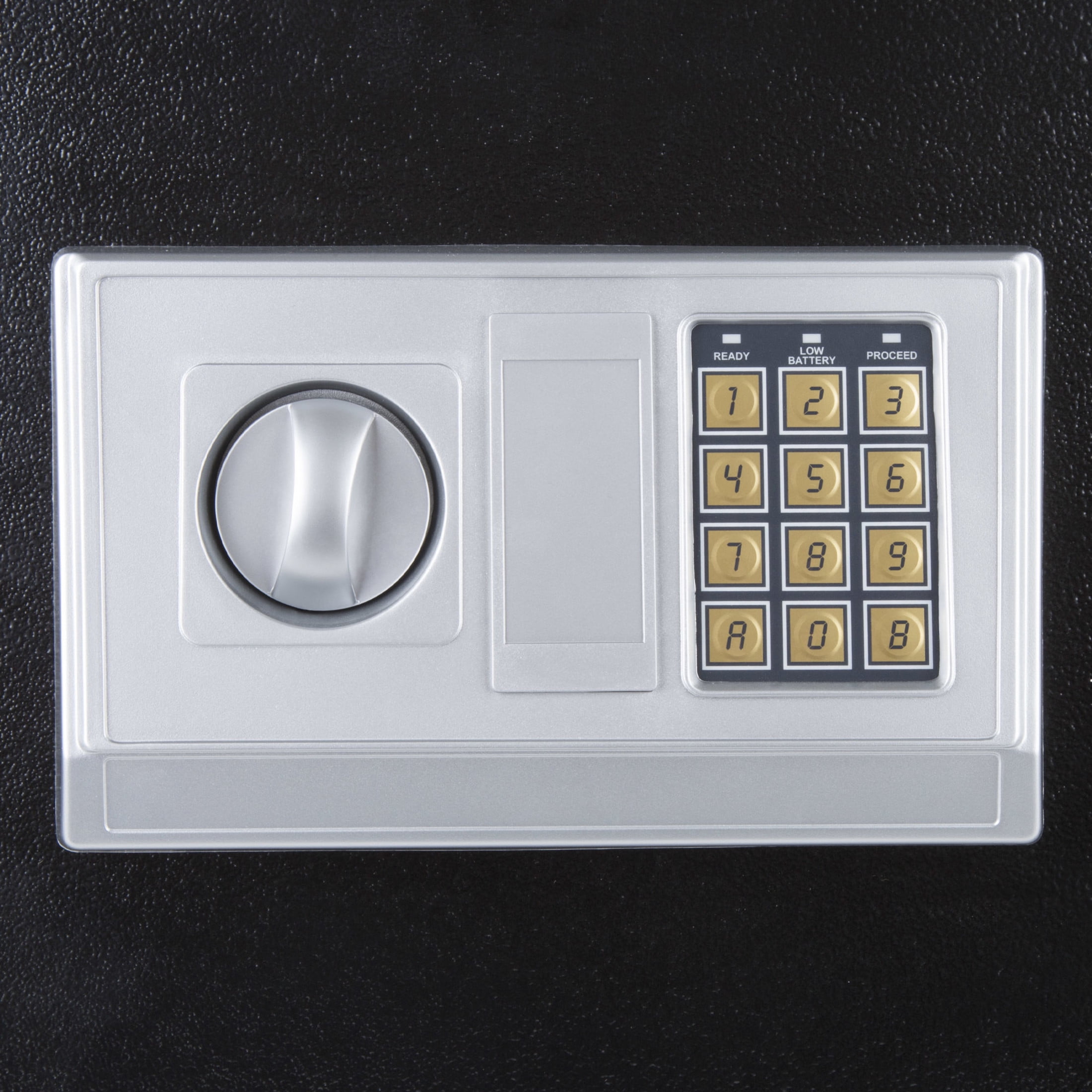 Stalwart Steel Digital Security Safe with LED Keypad and Emergency Override Keys (Black, 13.5 in x 12 in x 19.75 in) e4sbq